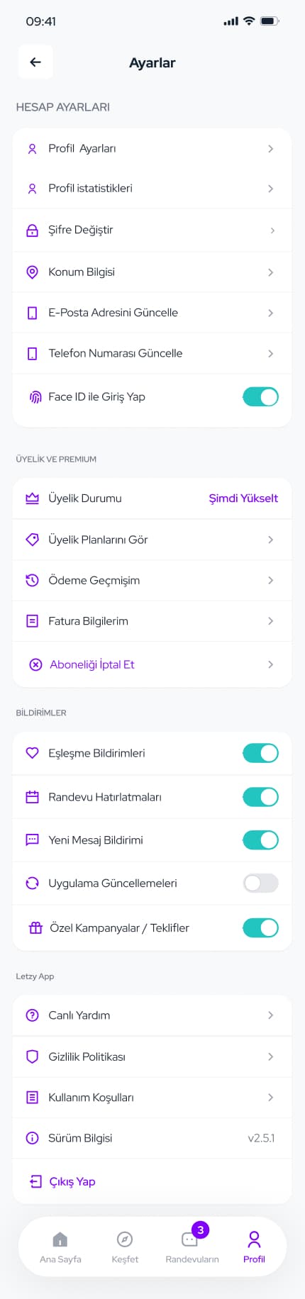 Letzy App — Mobil Uygulama tasarımı, detay 1, Selçuk Aker
