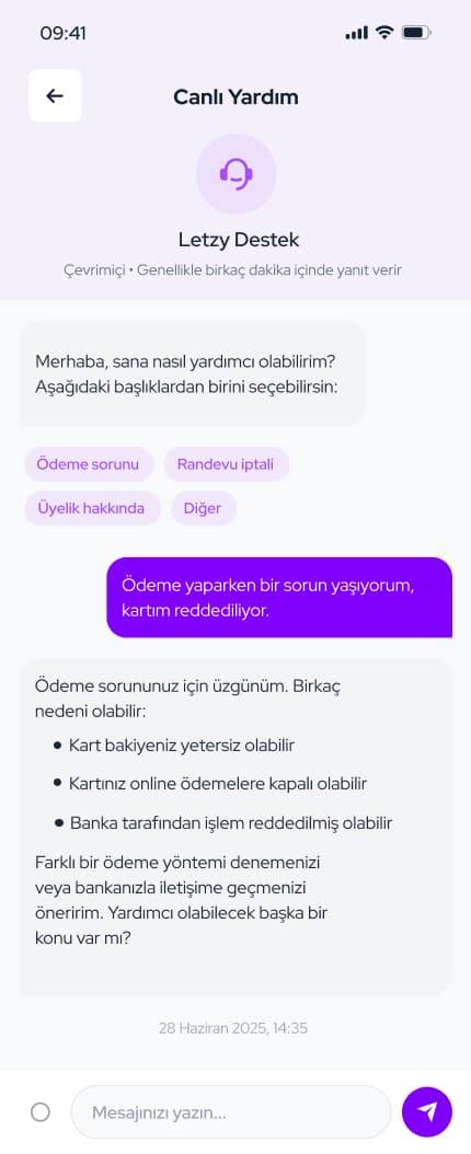 Letzy App — Mobil Uygulama tasarımı, detay 9, Selçuk Aker