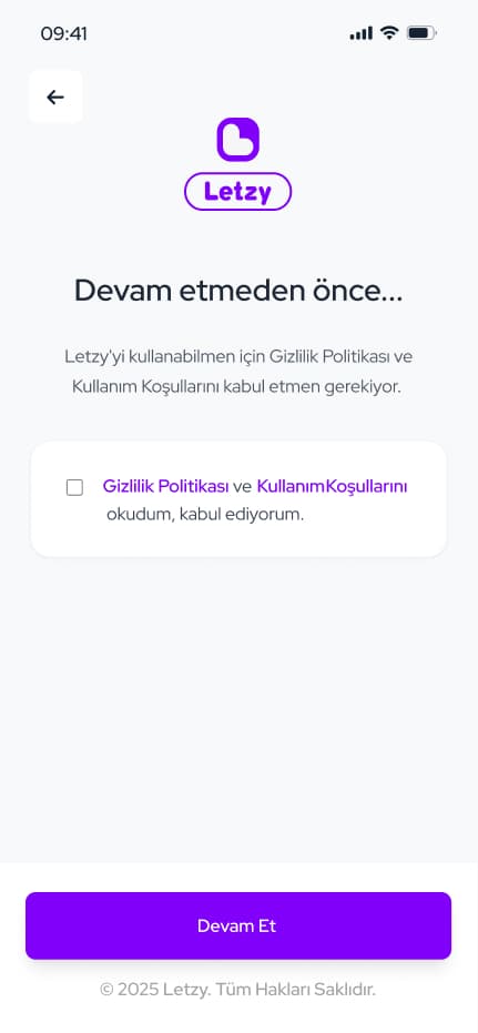 Letzy App — Mobil Uygulama tasarımı, detay 25, Selçuk Aker