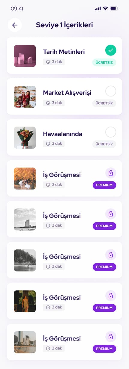 Lingoquest — Mobil Uygulama tasarımı, detay 17, Selçuk Aker