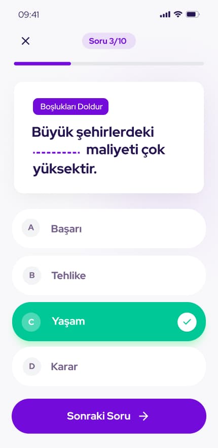 Lingoquest — Mobil Uygulama tasarımı, detay 39, Selçuk Aker