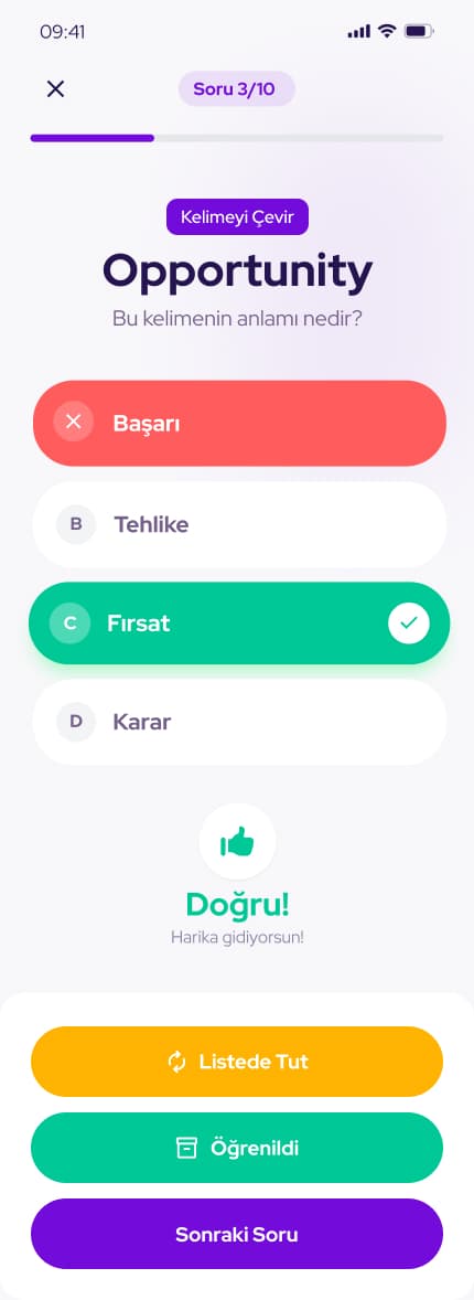 Lingoquest — Mobil Uygulama tasarımı, detay 41, Selçuk Aker
