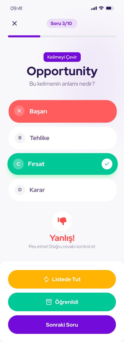 Lingoquest — Mobil Uygulama tasarımı, detay 42, Selçuk Aker