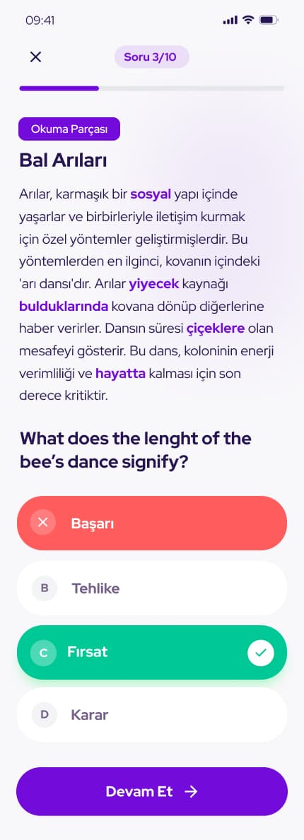 Lingoquest — Mobil Uygulama tasarımı, detay 46, Selçuk Aker