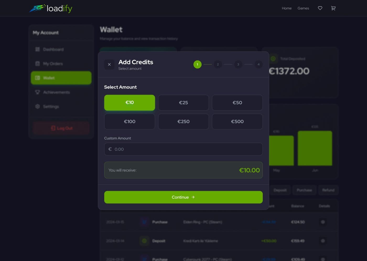 Loadify Game Portal — 2