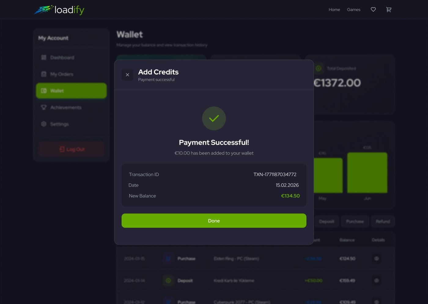 Loadify Game Portal — 10