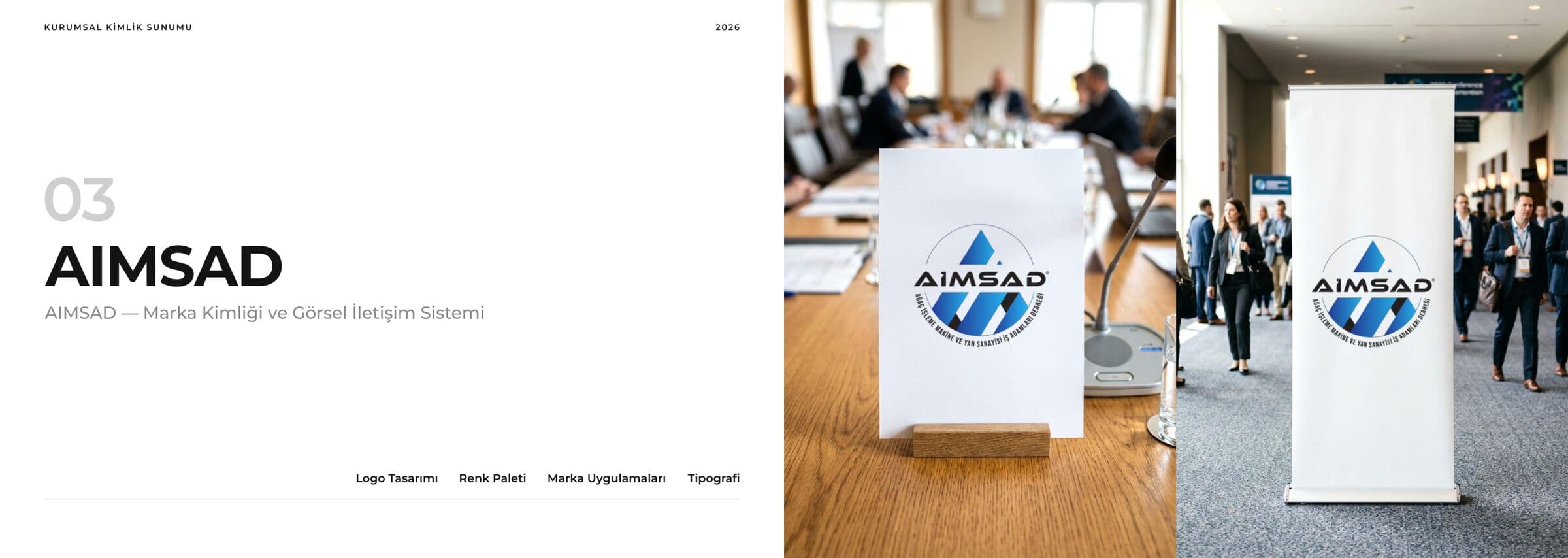 AİMSAD — Logo & Kimlik Tasarımı, görsel 1, Selçuk Aker