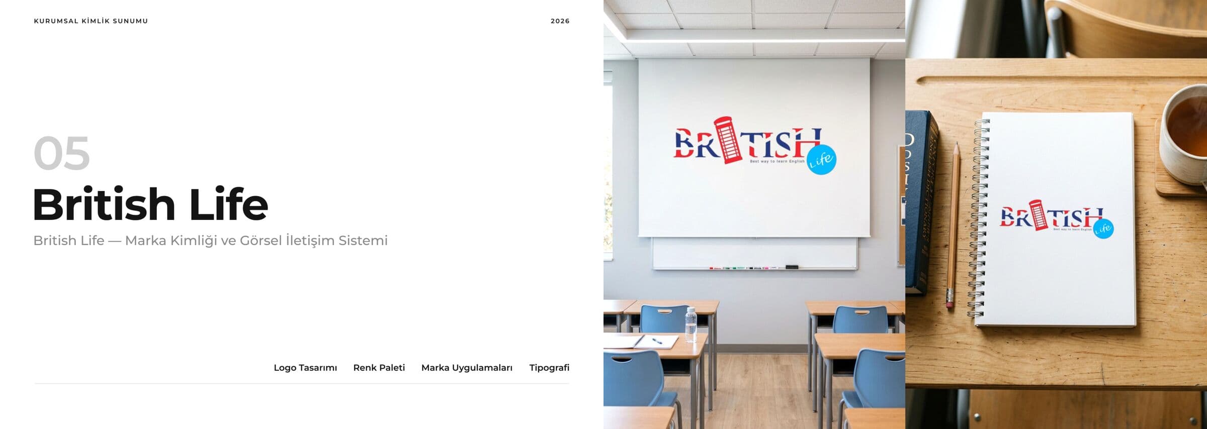 British Life — Logo & Kimlik Tasarımı, görsel 1, Selçuk Aker