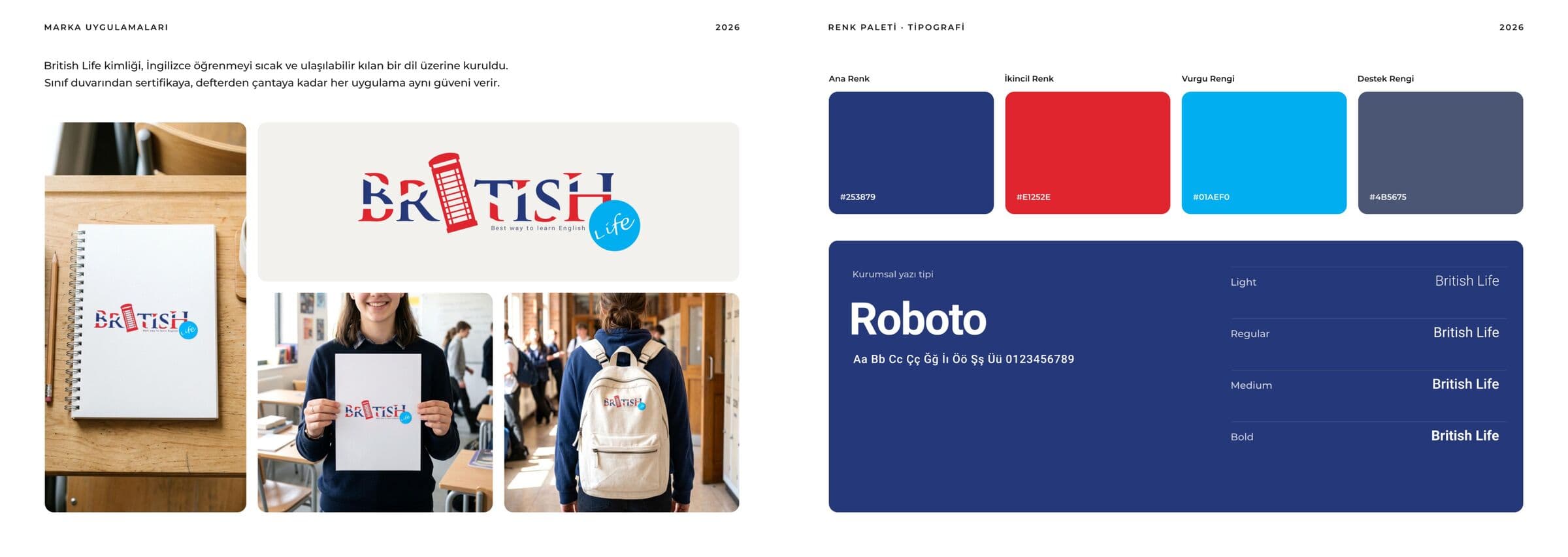 British Life — Logo & Kimlik Tasarımı, görsel 2, Selçuk Aker