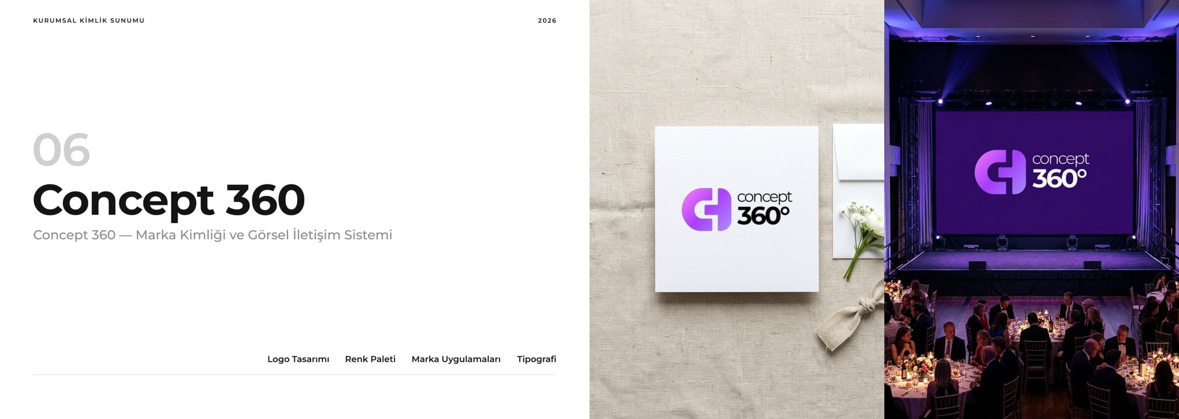 Concept 360 — Logo & Kimlik Tasarımı, görsel 1, Selçuk Aker