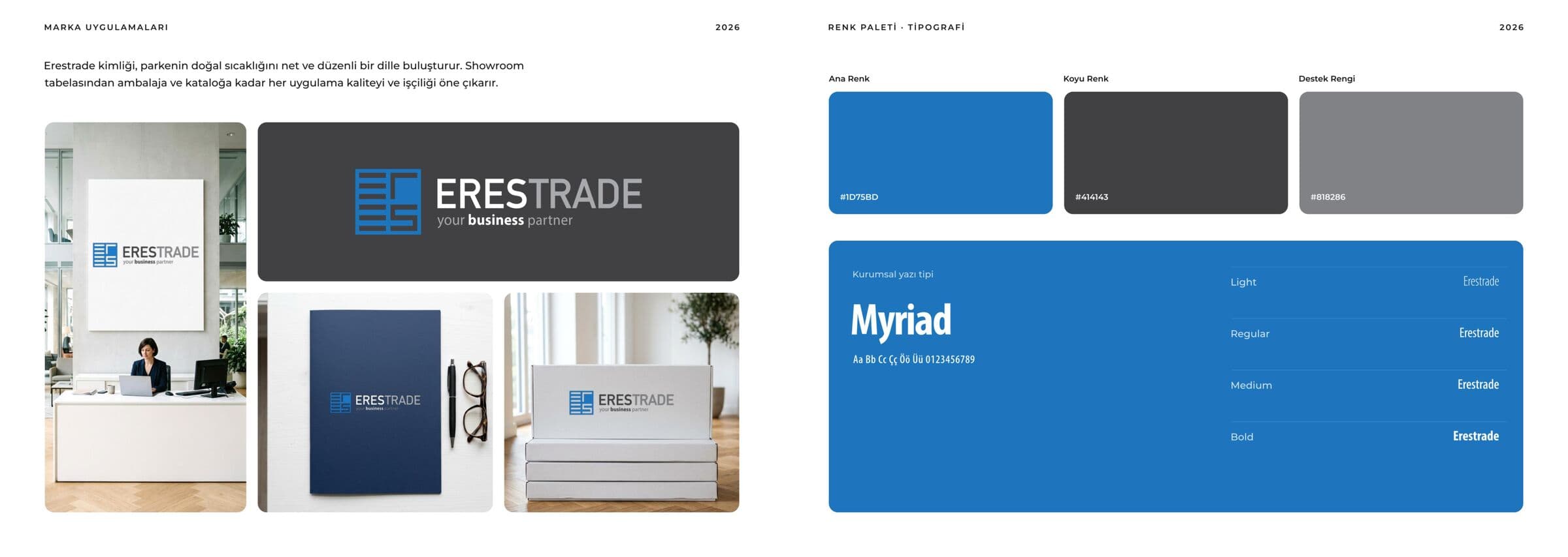 Erestrade — Logo & Kimlik Tasarımı, görsel 2, Selçuk Aker
