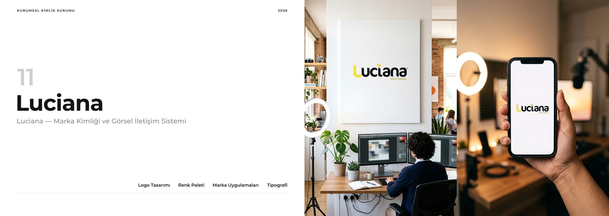 Luciana — Logo & Kimlik Tasarımı, görsel 1, Selçuk Aker