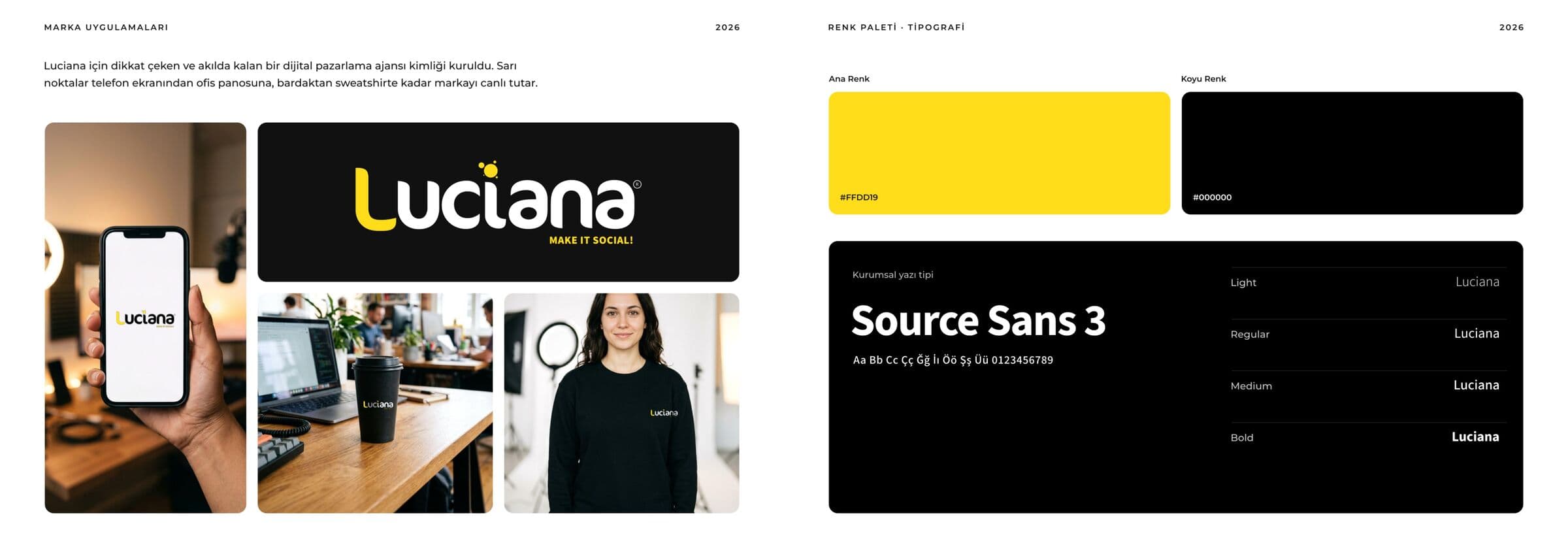 Luciana — Logo & Kimlik Tasarımı, görsel 2, Selçuk Aker
