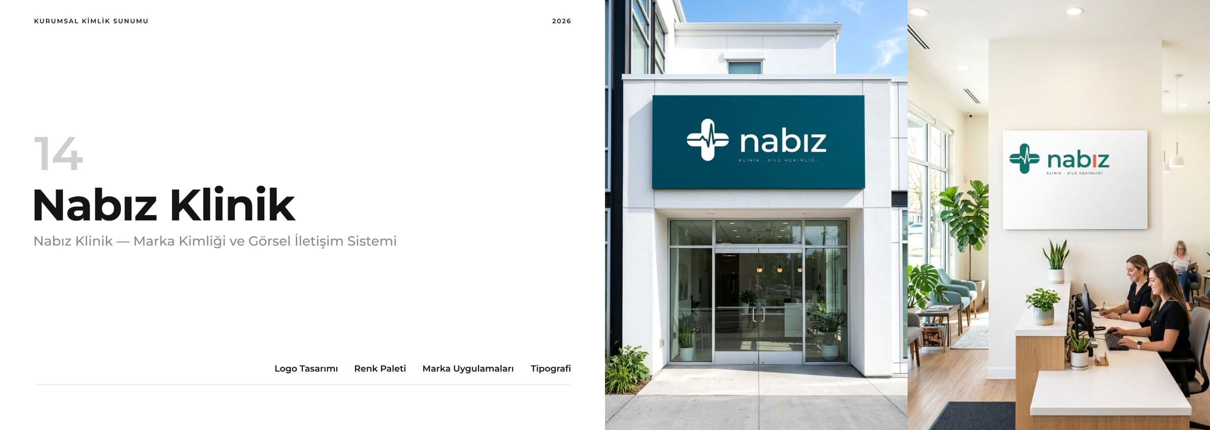 Nabız Klinik — Logo & Kimlik Tasarımı, görsel 1, Selçuk Aker
