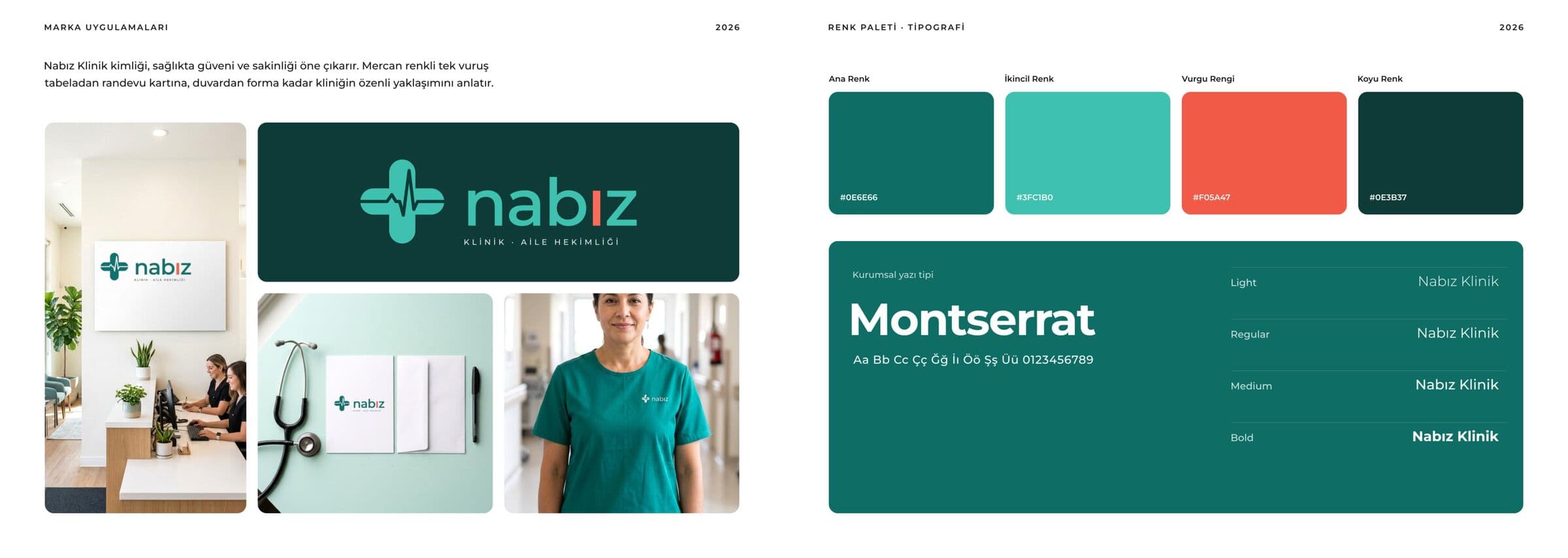 Nabız Klinik — Logo & Kimlik Tasarımı, görsel 2, Selçuk Aker