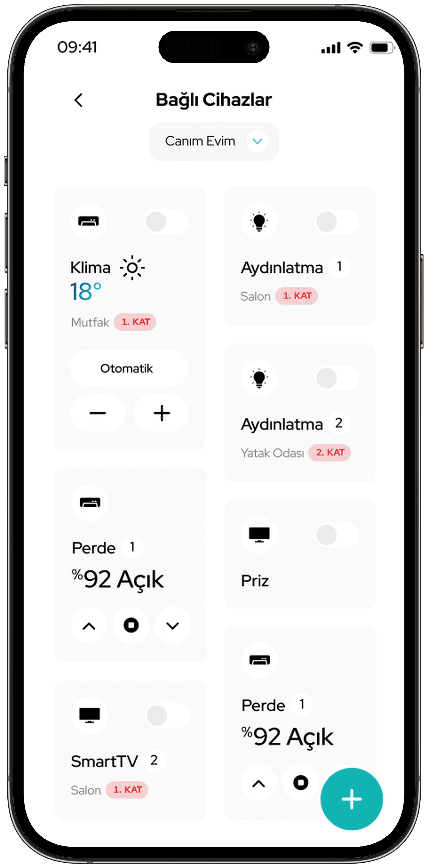 Multitek Smart Home — Mobil Uygulama tasarımı, detay 6, Selçuk Aker