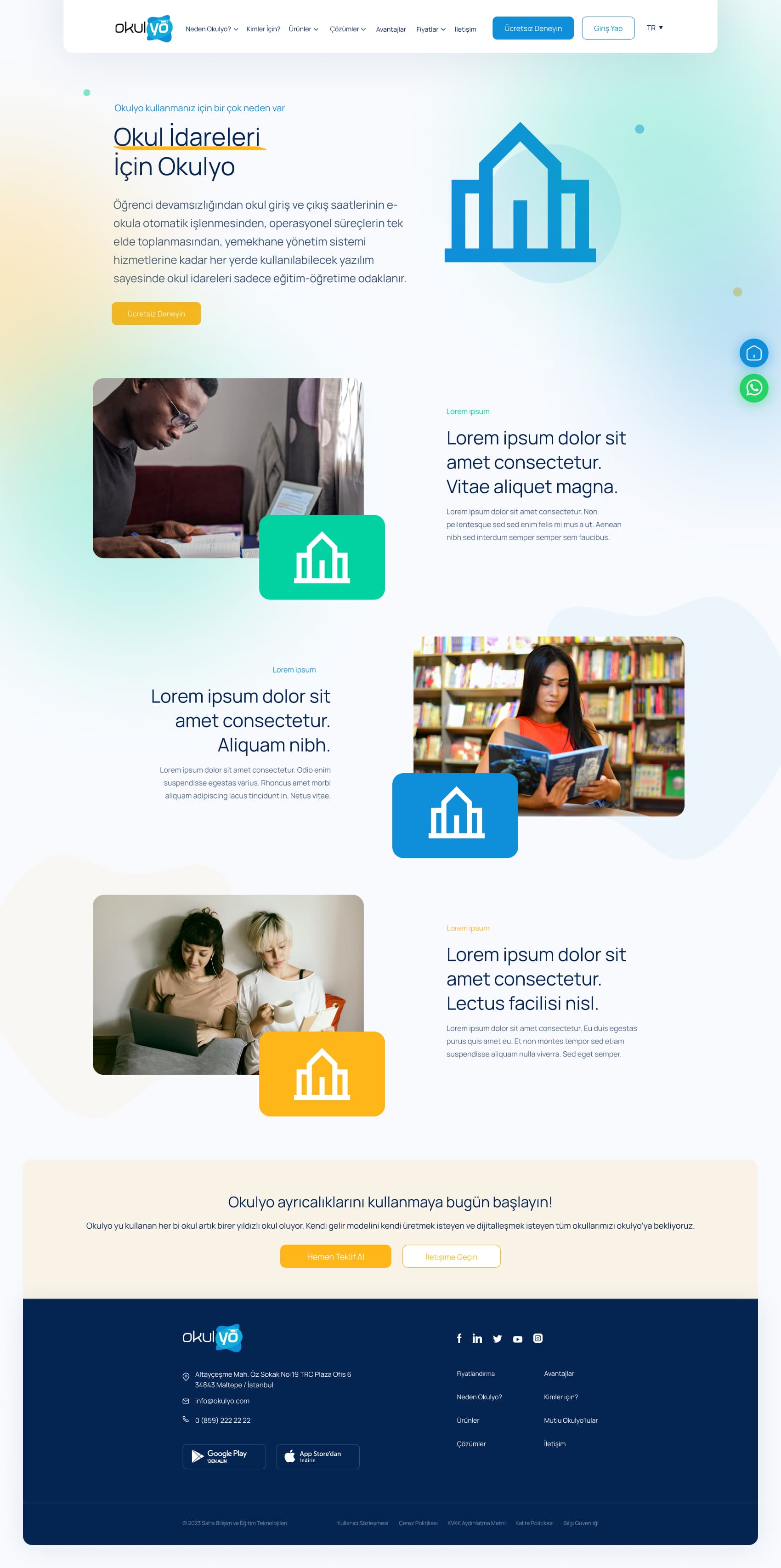Okulyo Corporate Website — 2