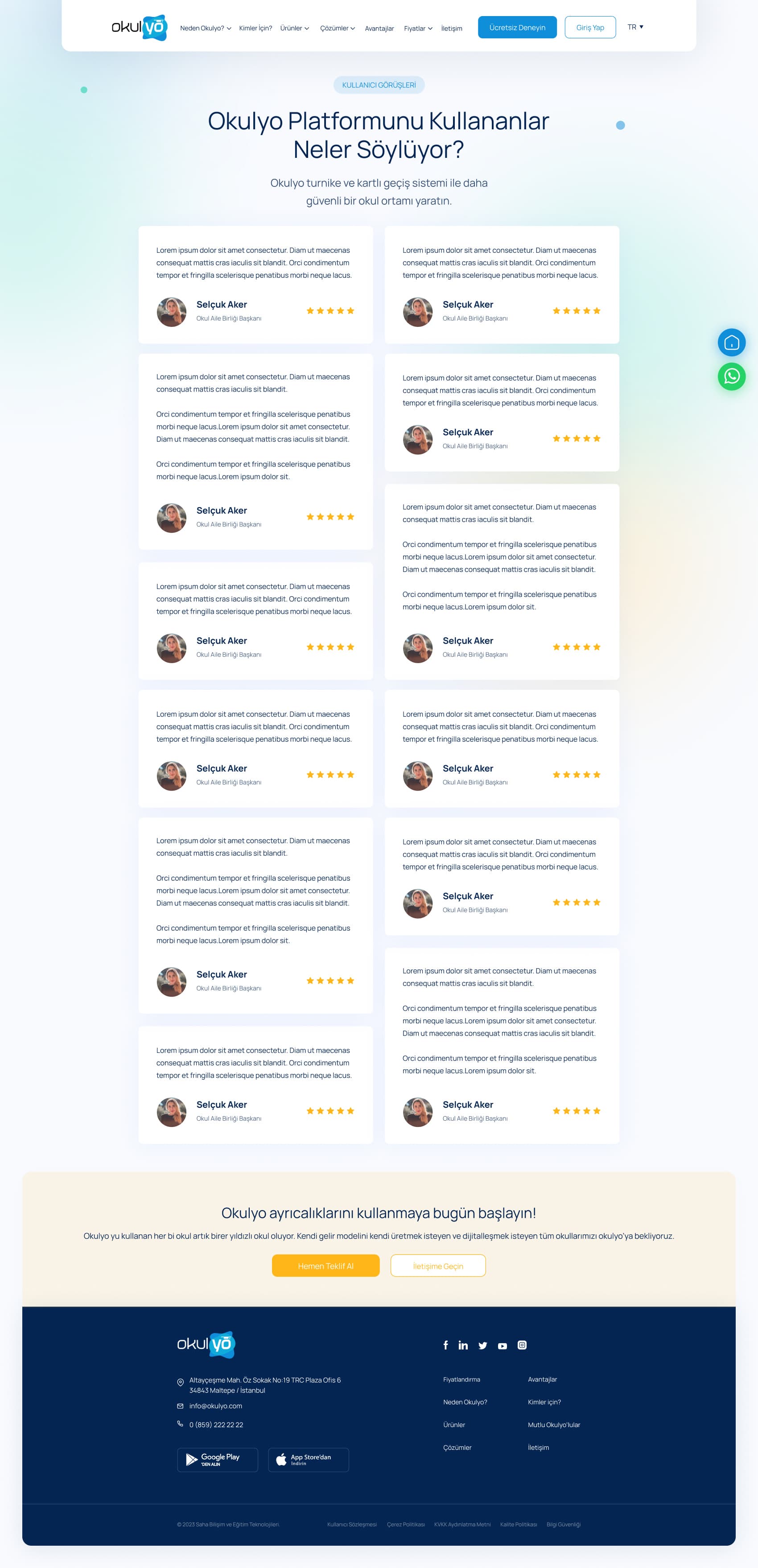 Okulyo Corporate Website — 14