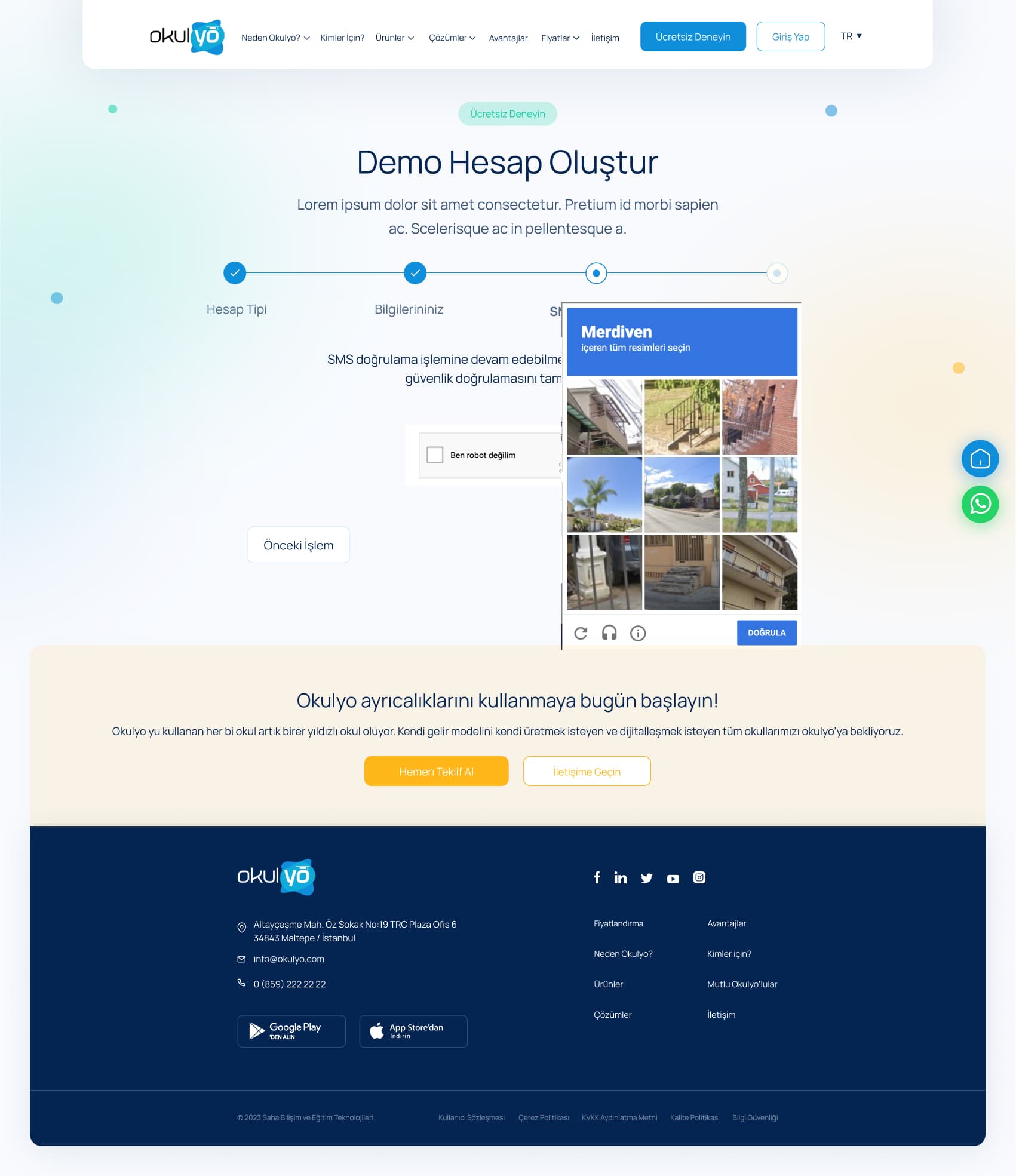 Okulyo Corporate Website — 18