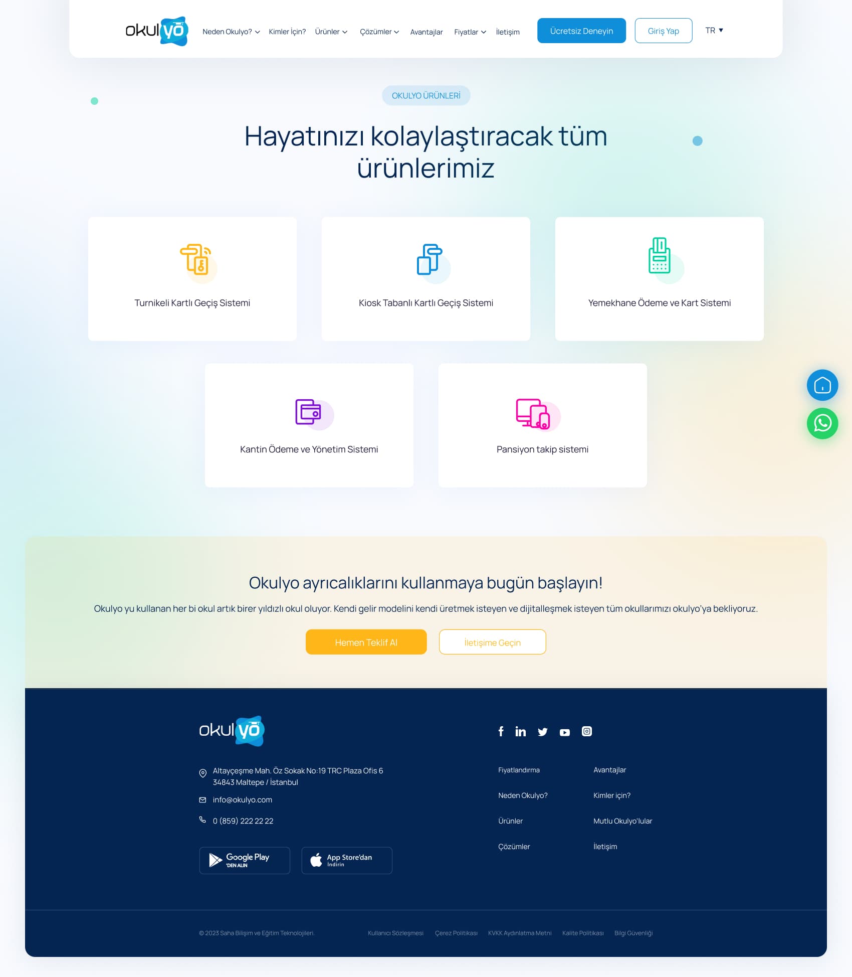 Okulyo Corporate Website — 23