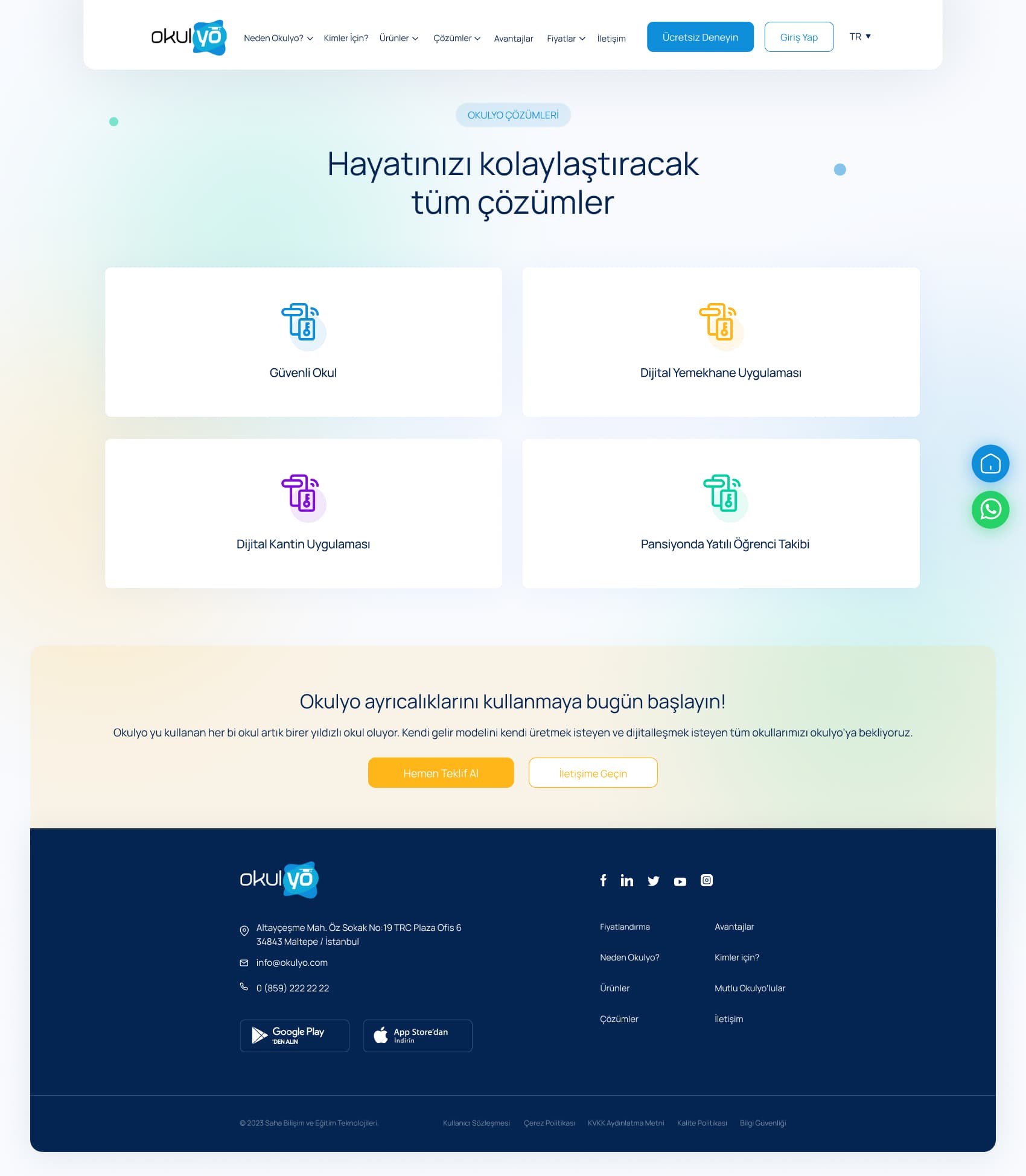 Okulyo Corporate Website — 25