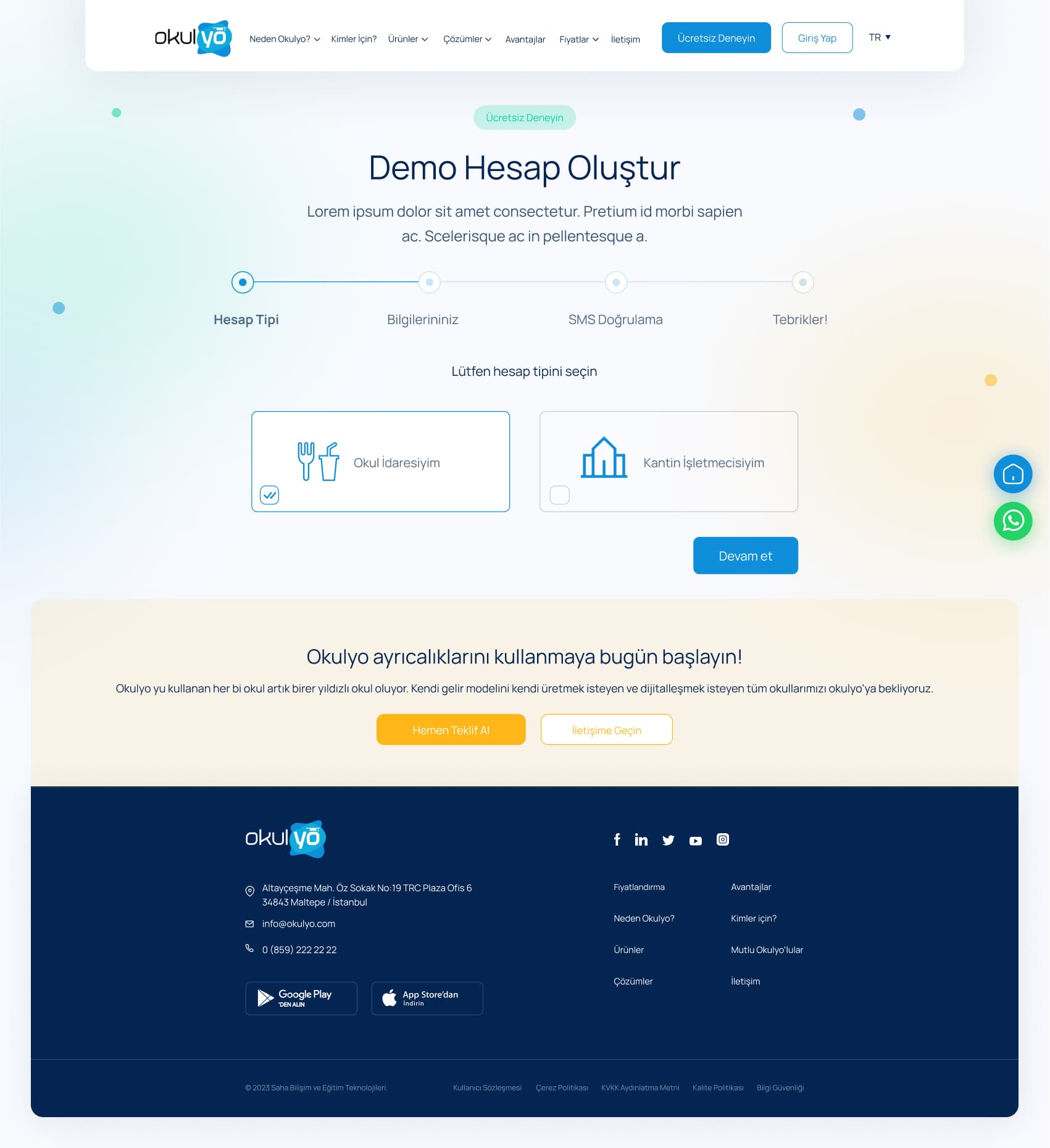 Okulyo Corporate Website — 26