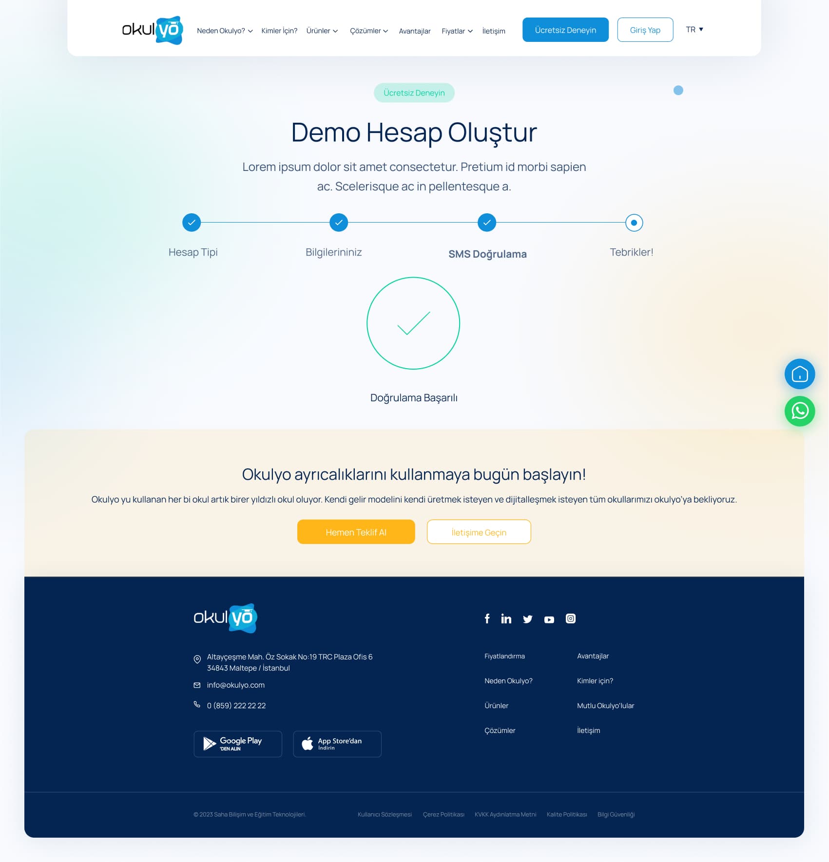 Okulyo Corporate Website — 27