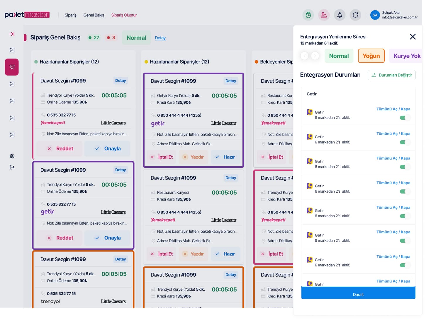 Order Tracking — 54