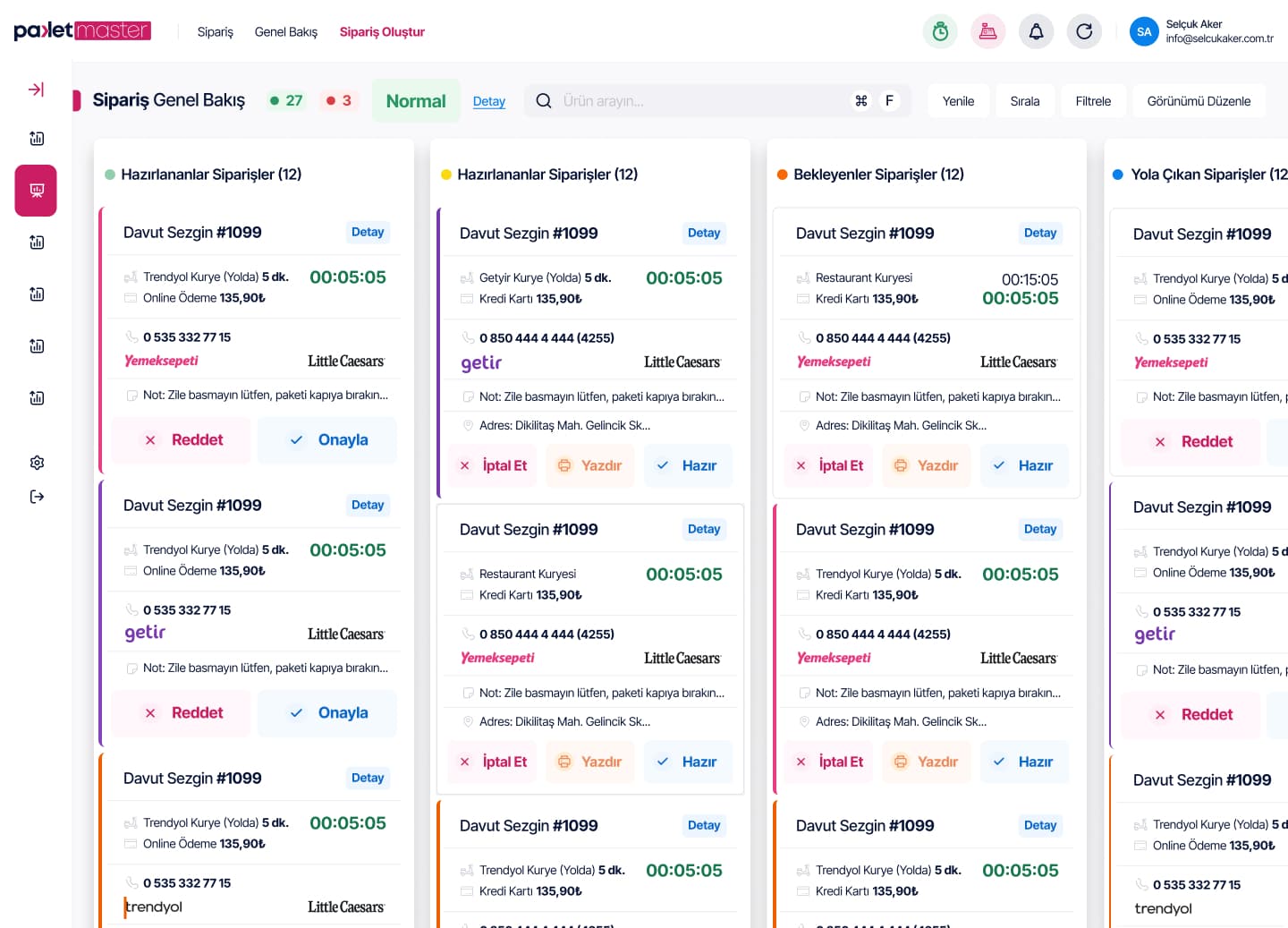 Order Tracking — 58