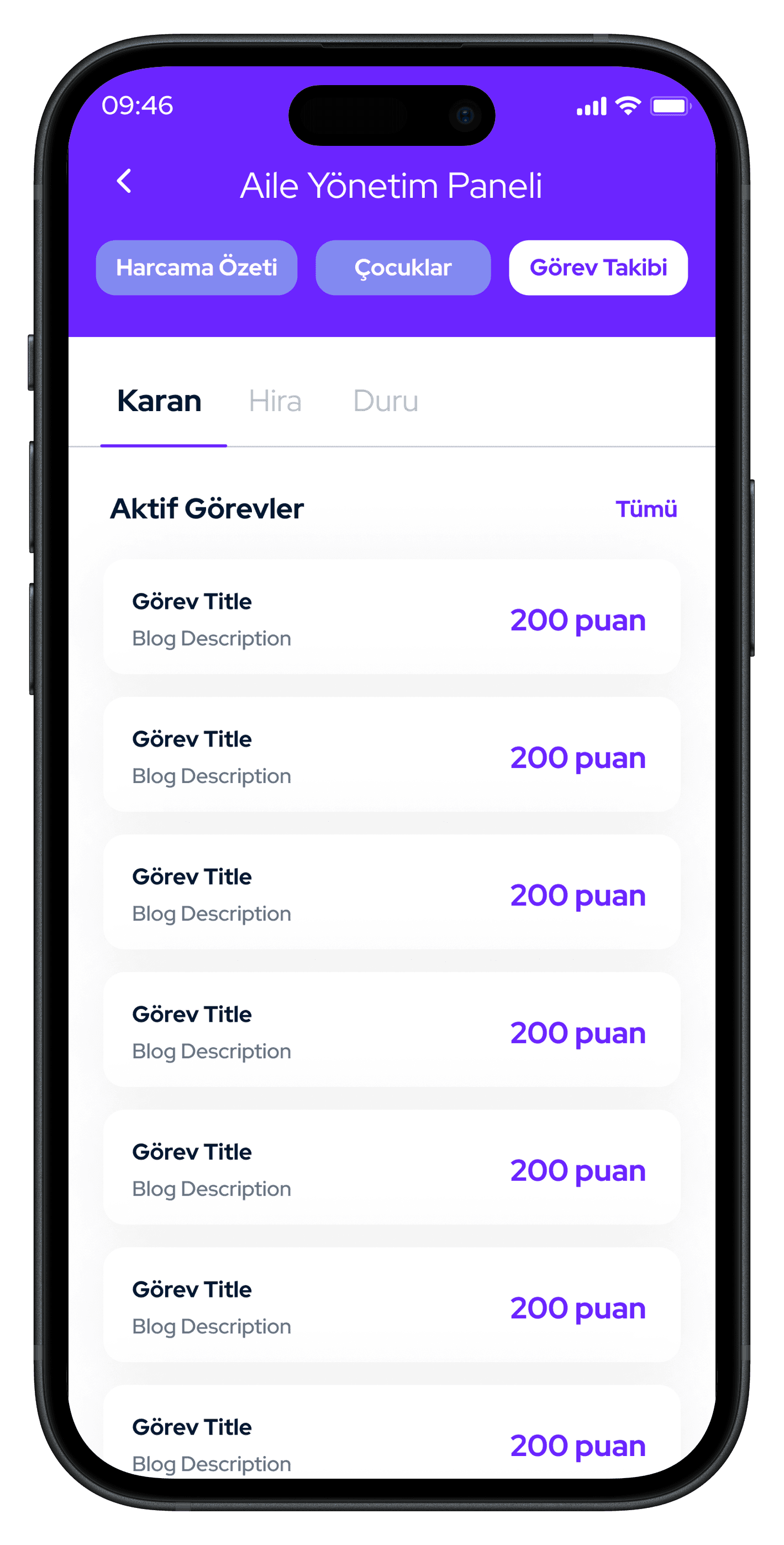 Parent & Child Finance Mobile App — 2