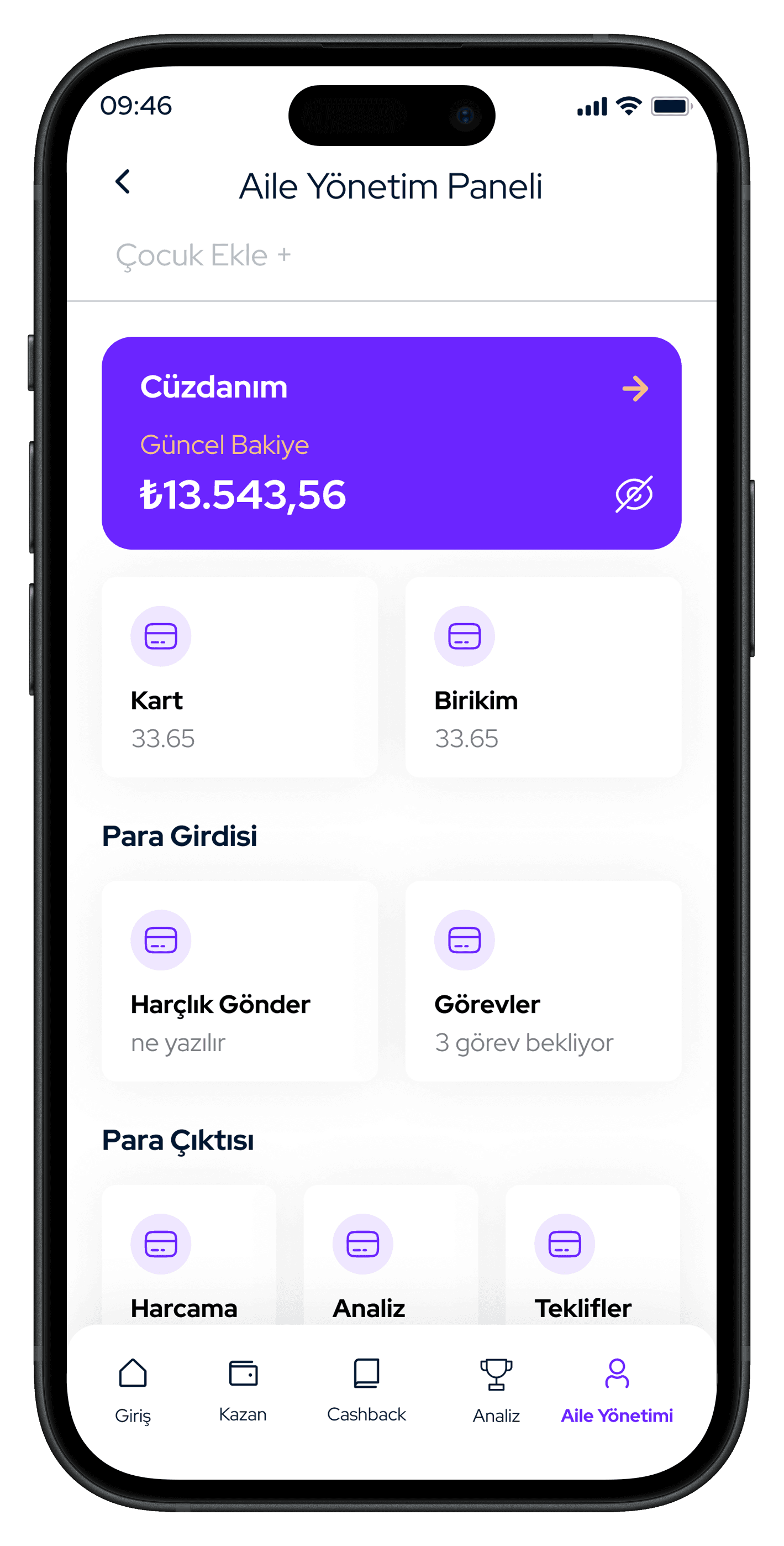 Parent & Child Finance Mobile App — 18