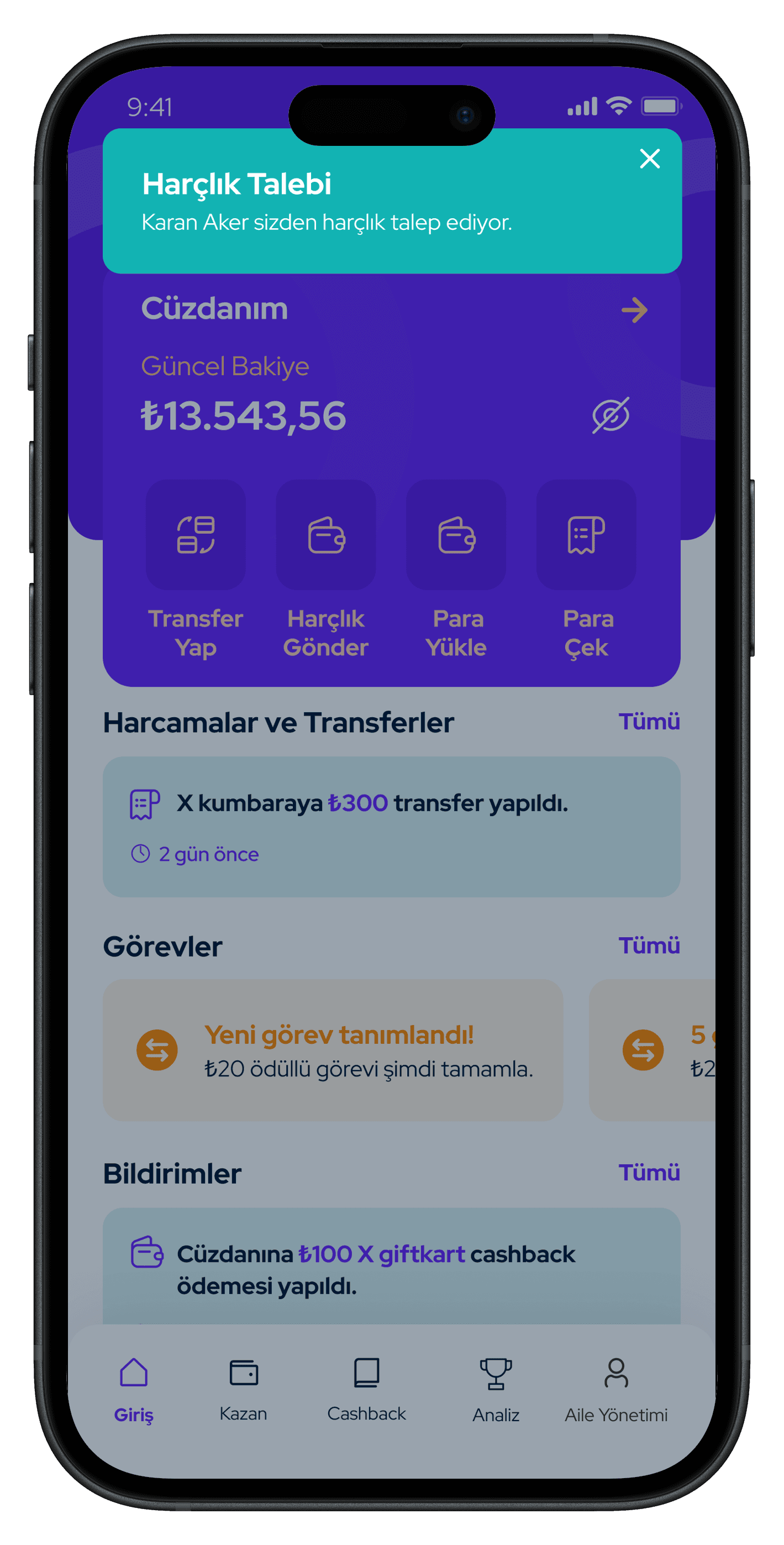 Parent & Child Finance Mobile App — 26