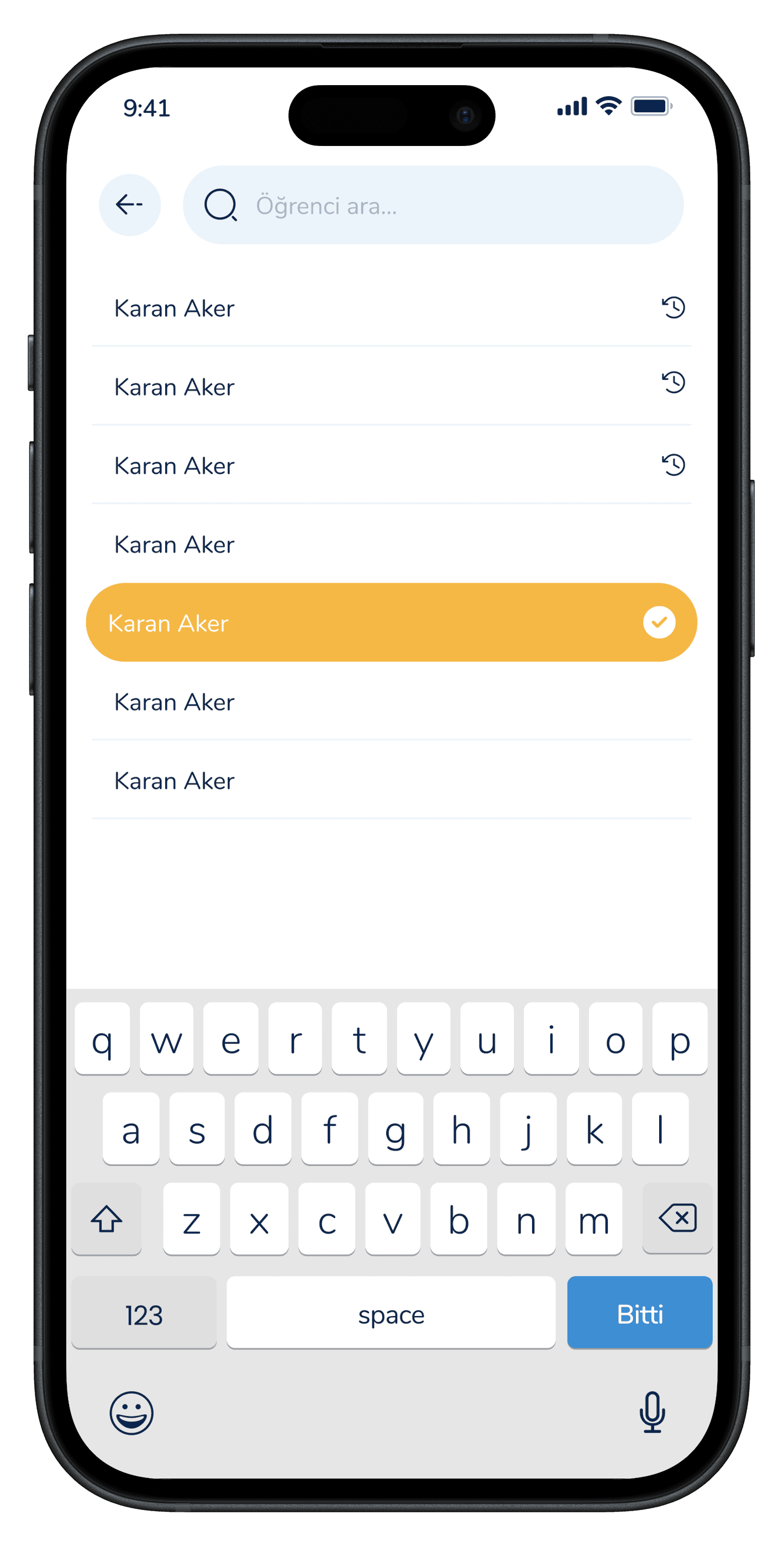 Parent & Student Mobile App — 1
