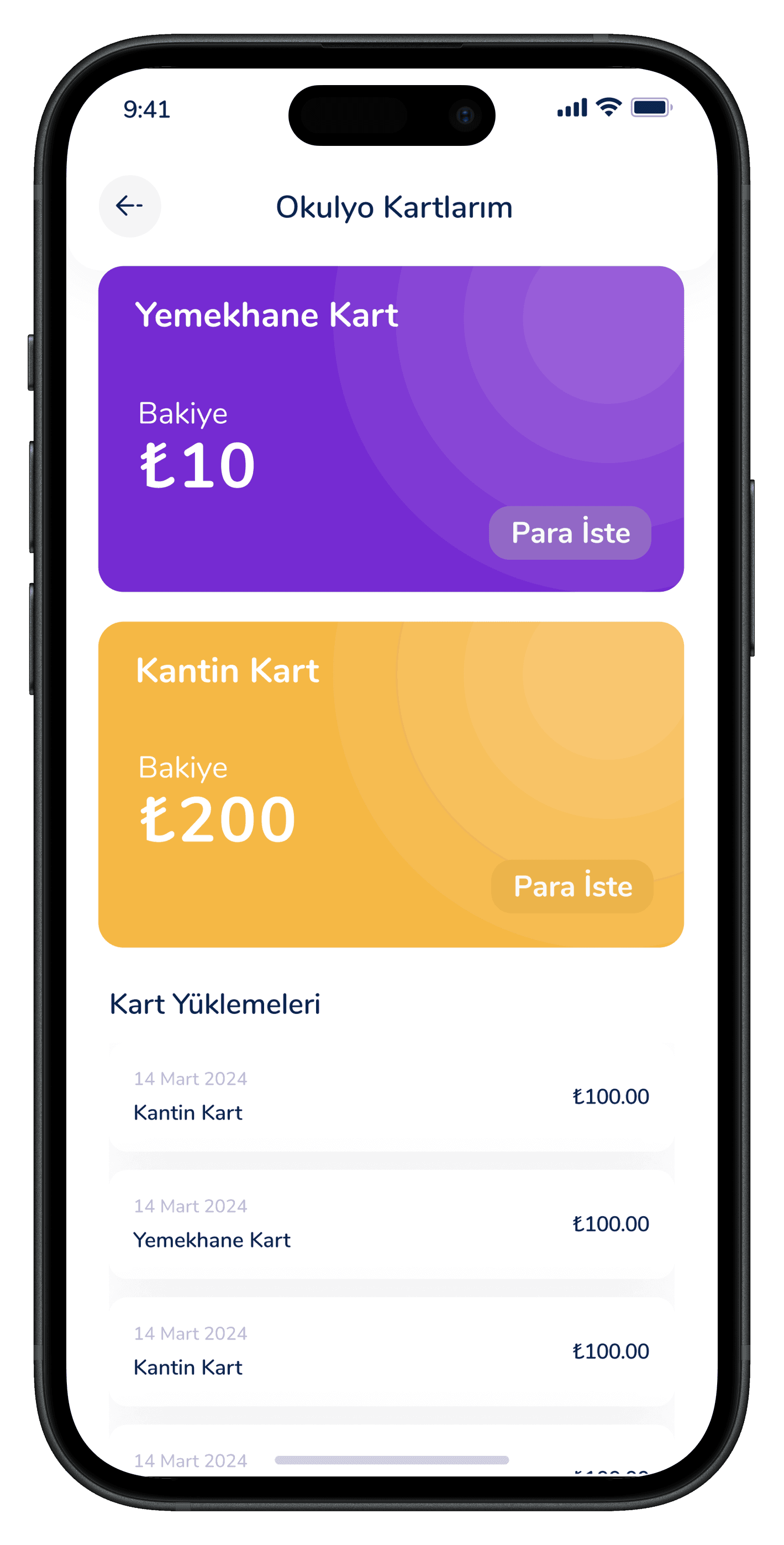 Parent & Student Mobile App — 10