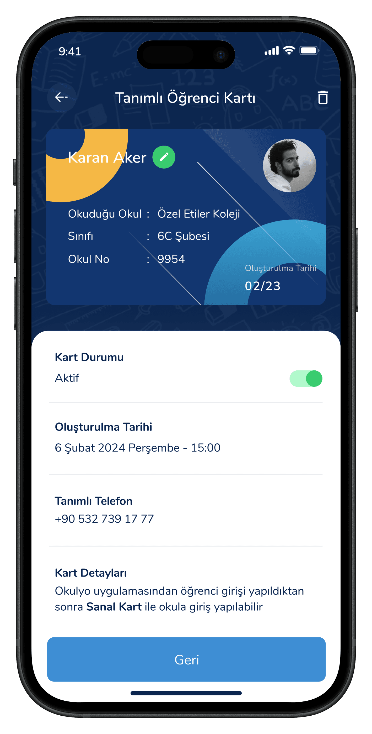 Parent & Student Mobile App — 23