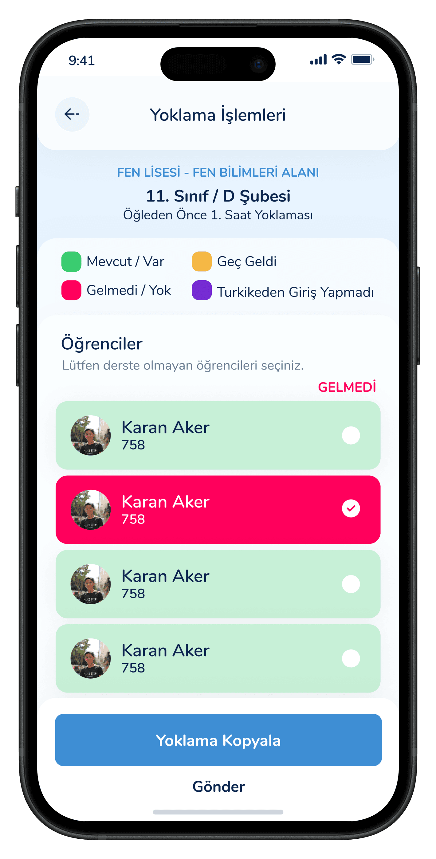 Parent & Student Mobile App — 38
