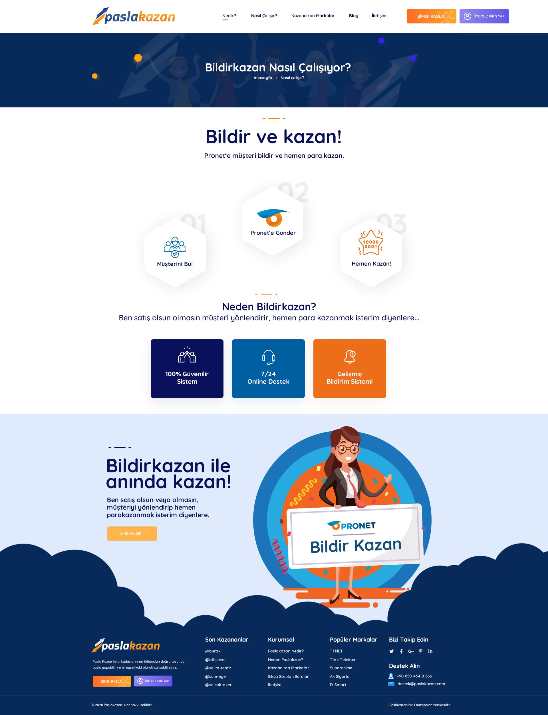Pasla Kazan Website — 3