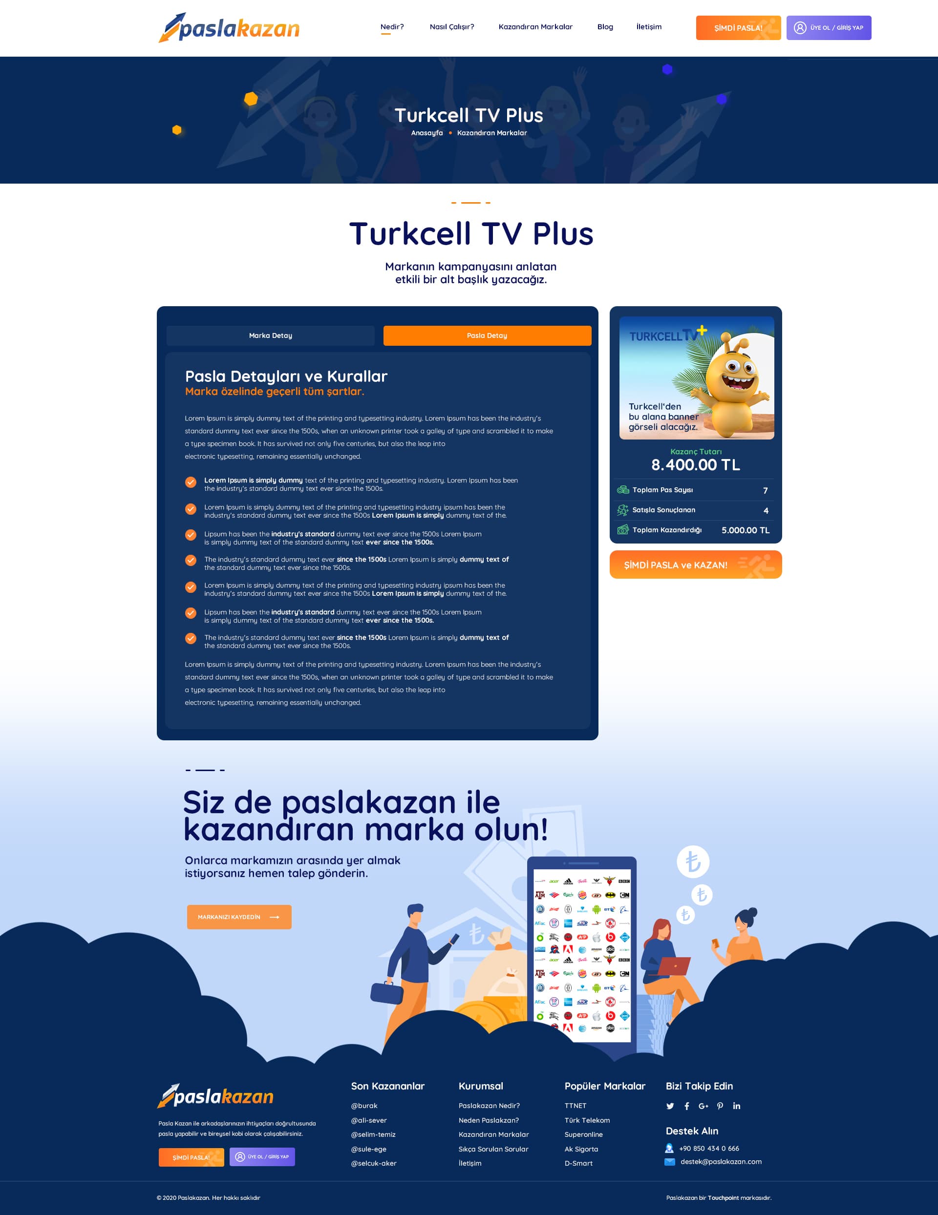 Pasla Kazan Website — 13