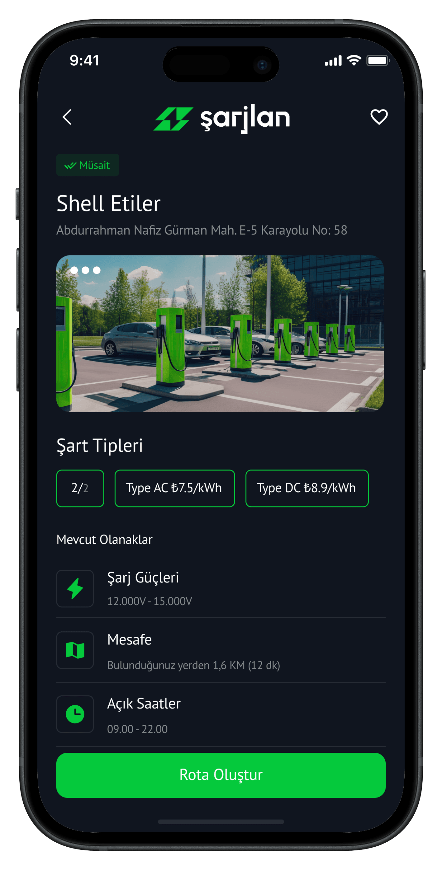 Car Charging Stations App — 12