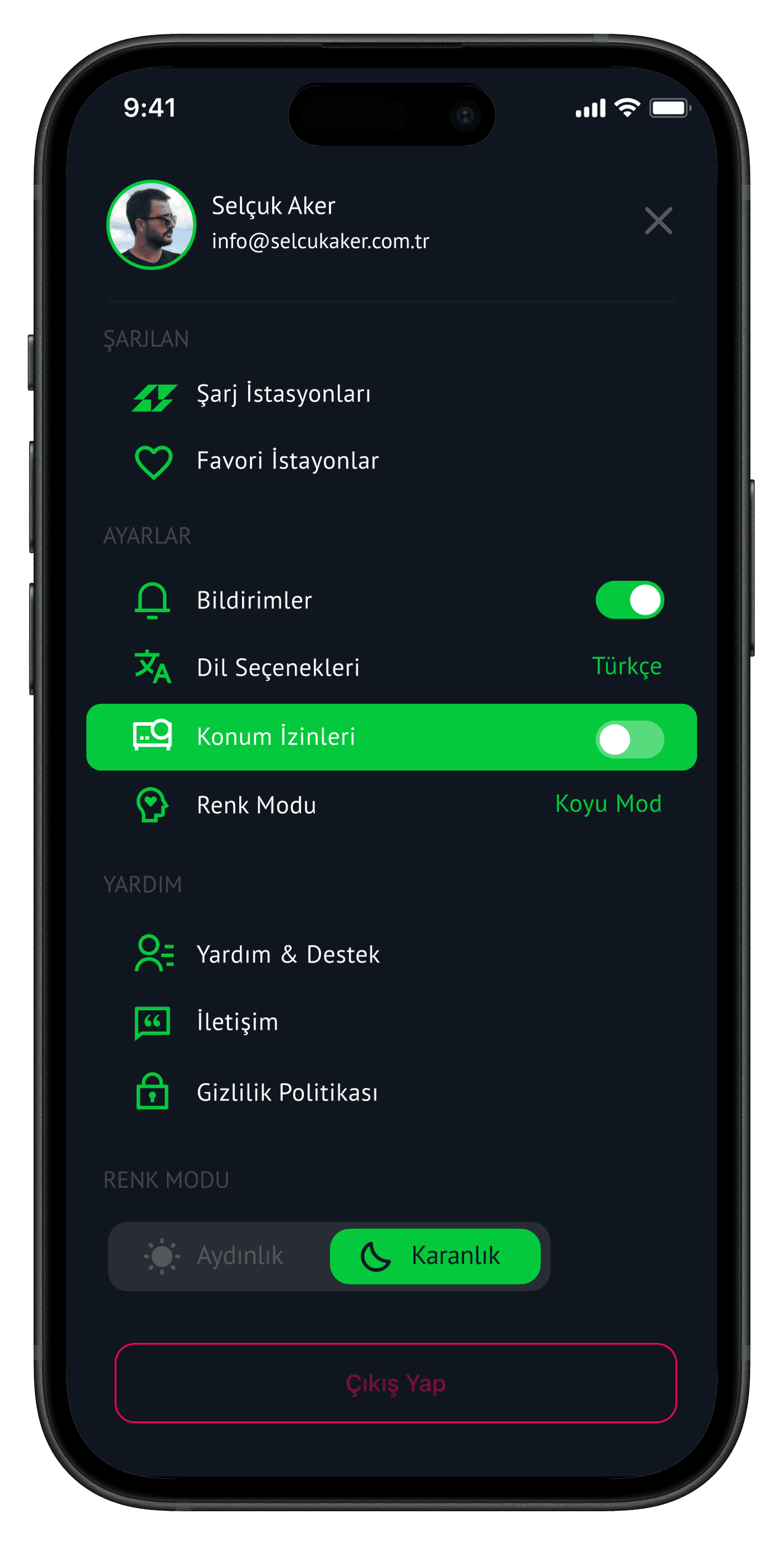 Car Charging Stations App — 25
