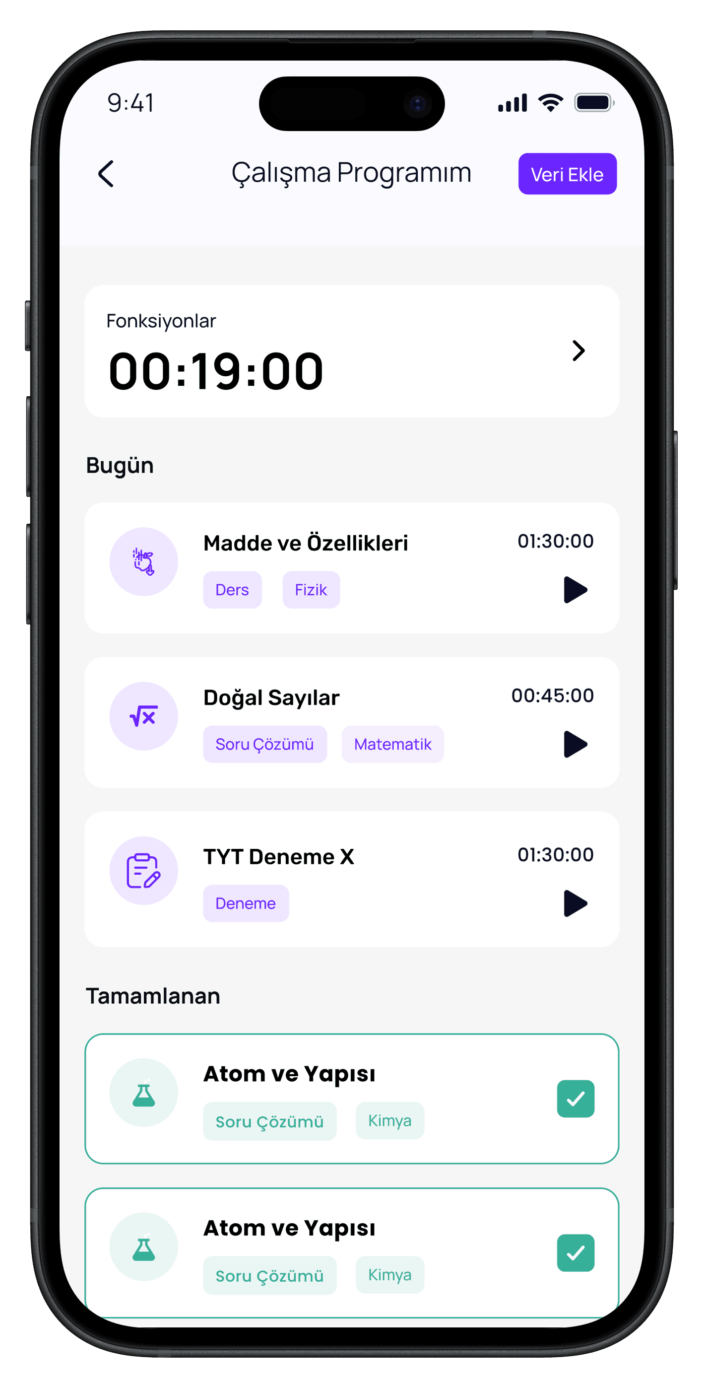 Question Based Education App — 5