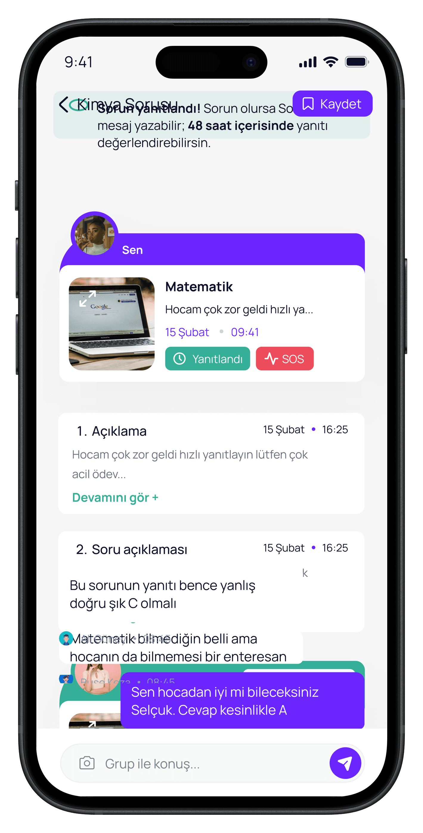 Question Based Education App — 22