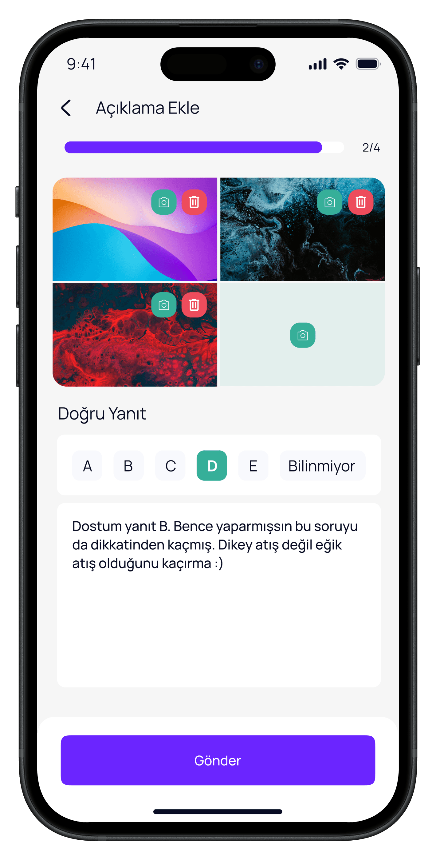 Question Based Education App — 26