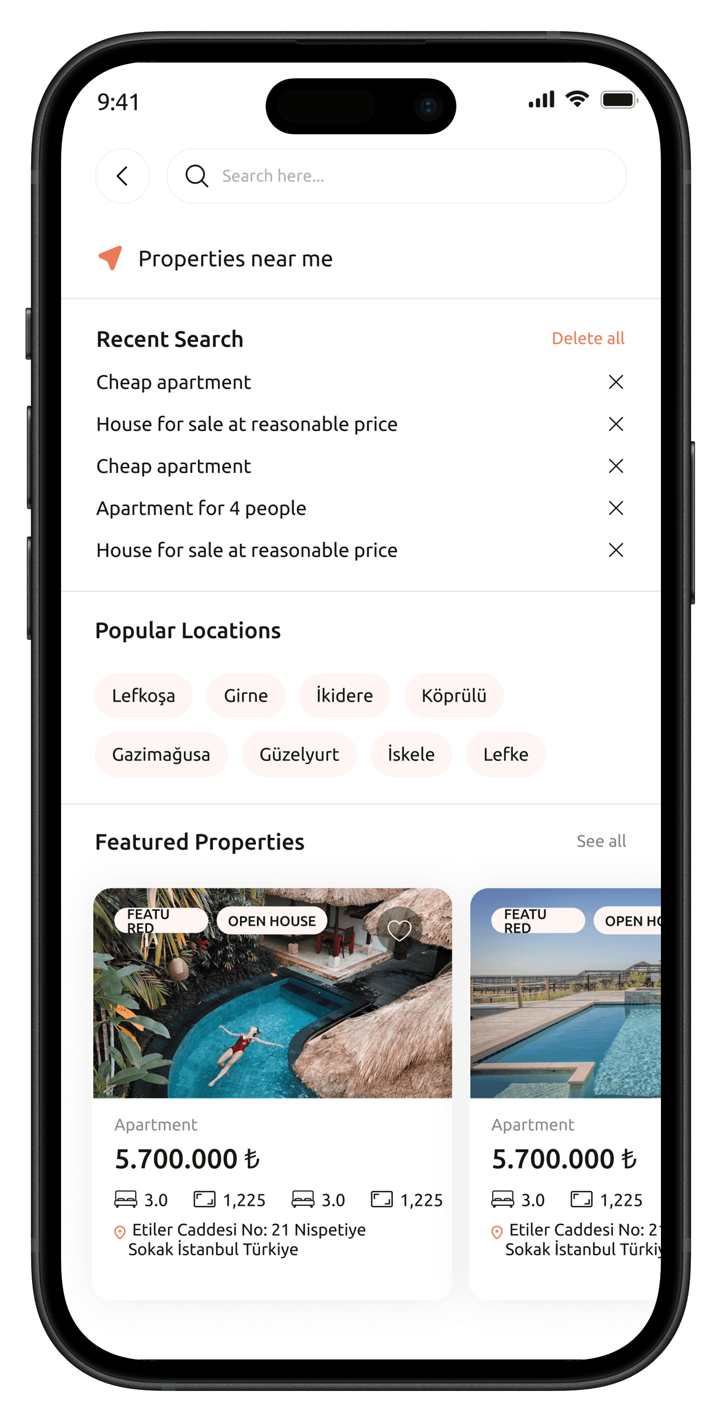 Real Estate App — 3