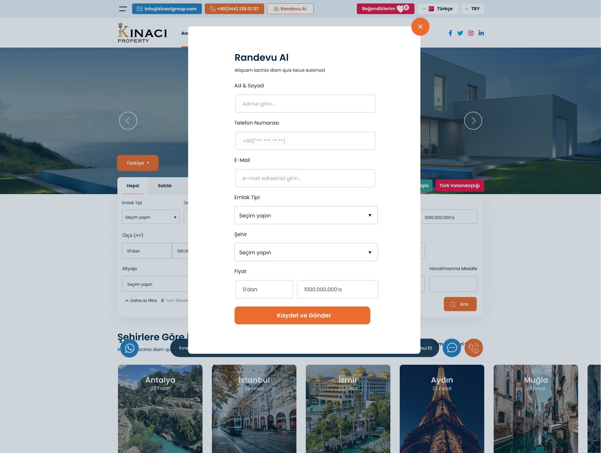 Real Estate Website — 6