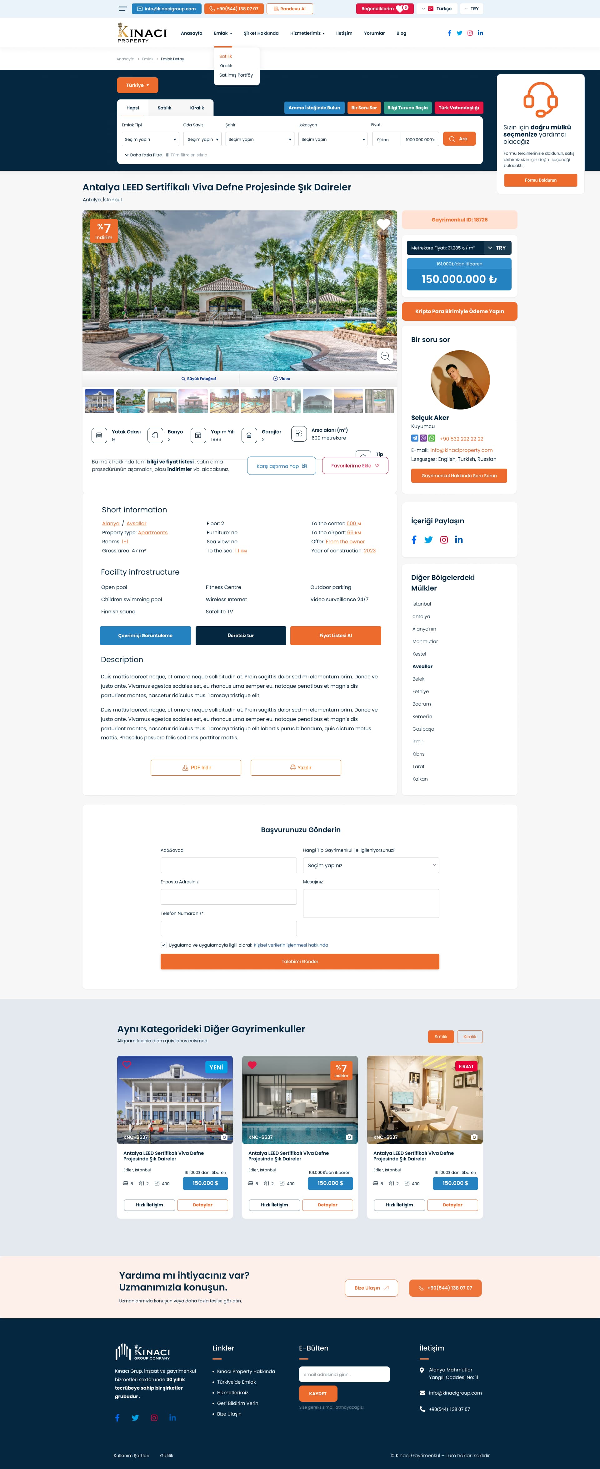 Real Estate Website — 9