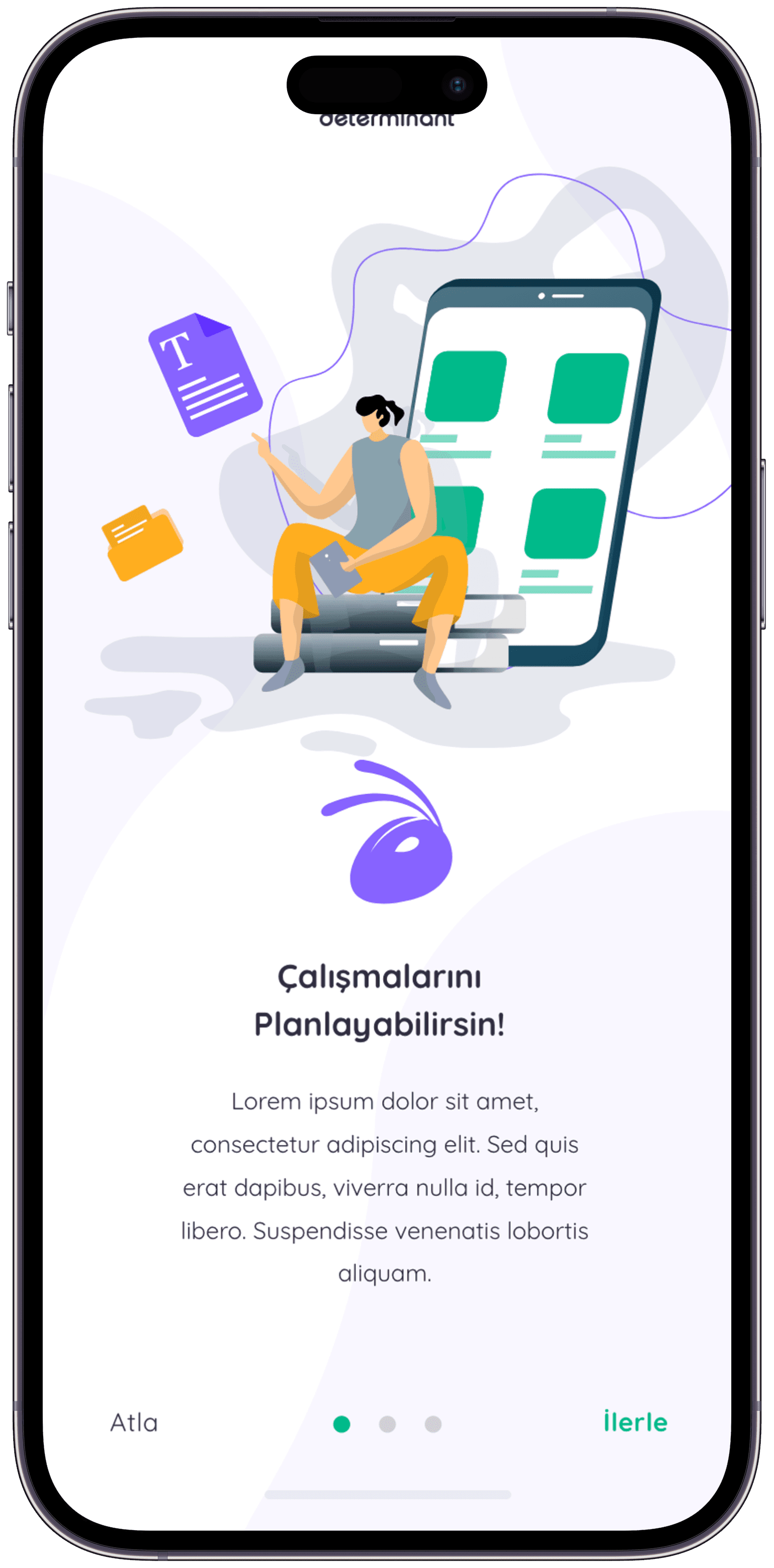 Determinant App — project detail 4, Selçuk Aker