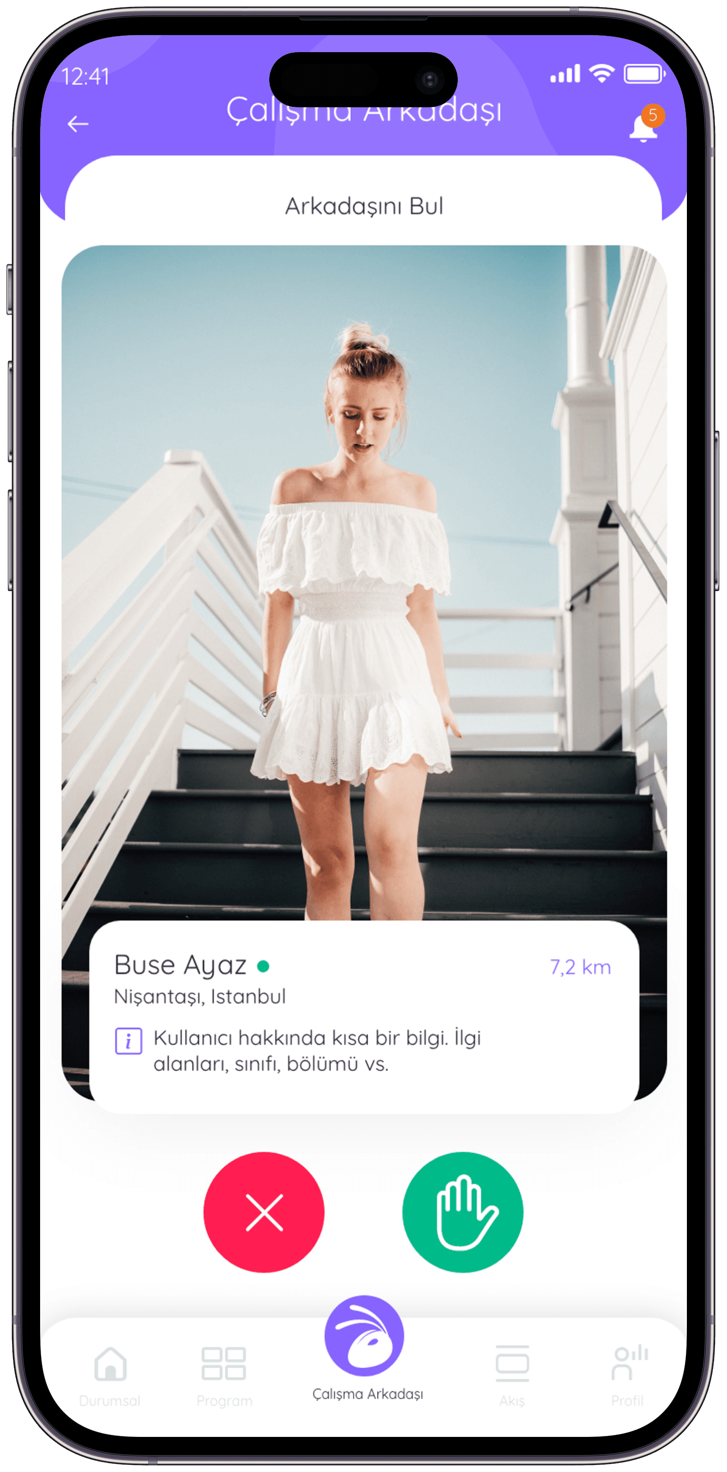 Determinant App — project detail 7, Selçuk Aker