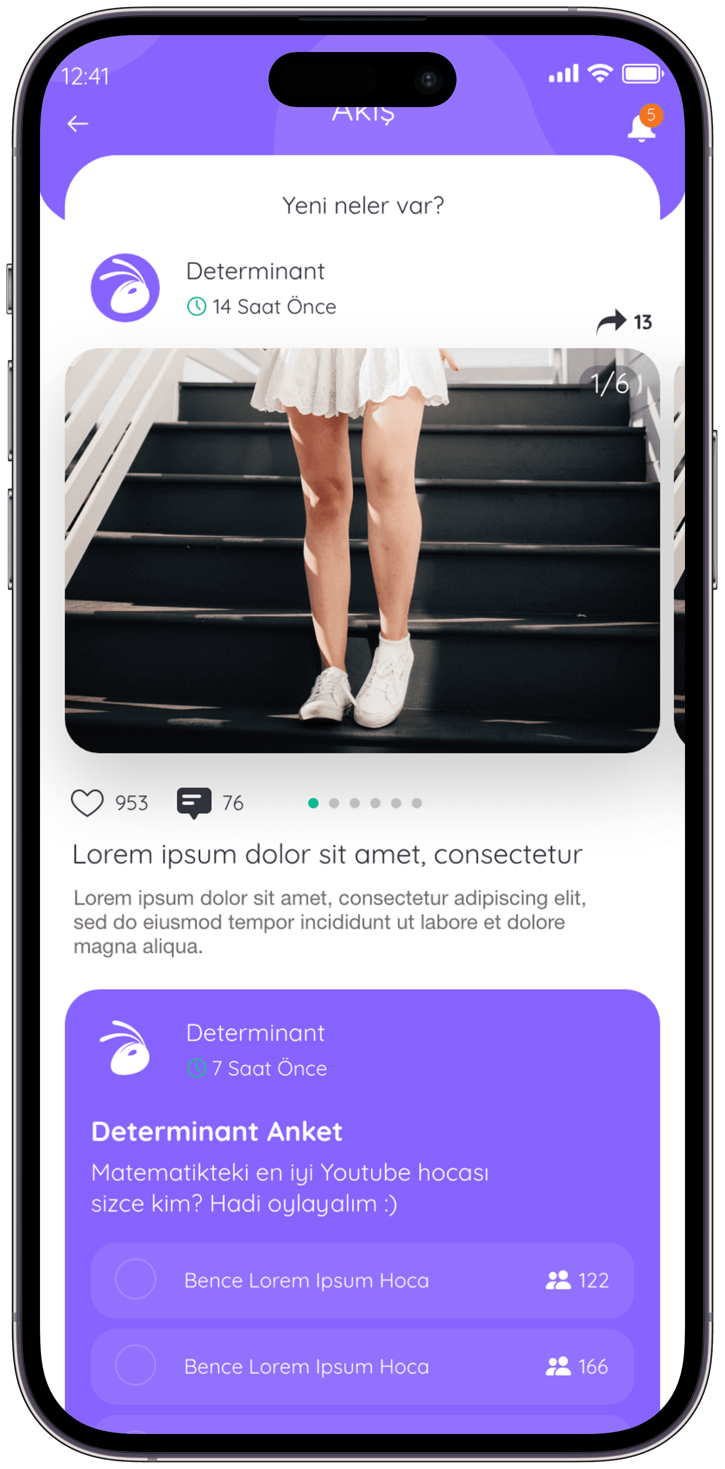 Determinant App — project detail 11, Selçuk Aker