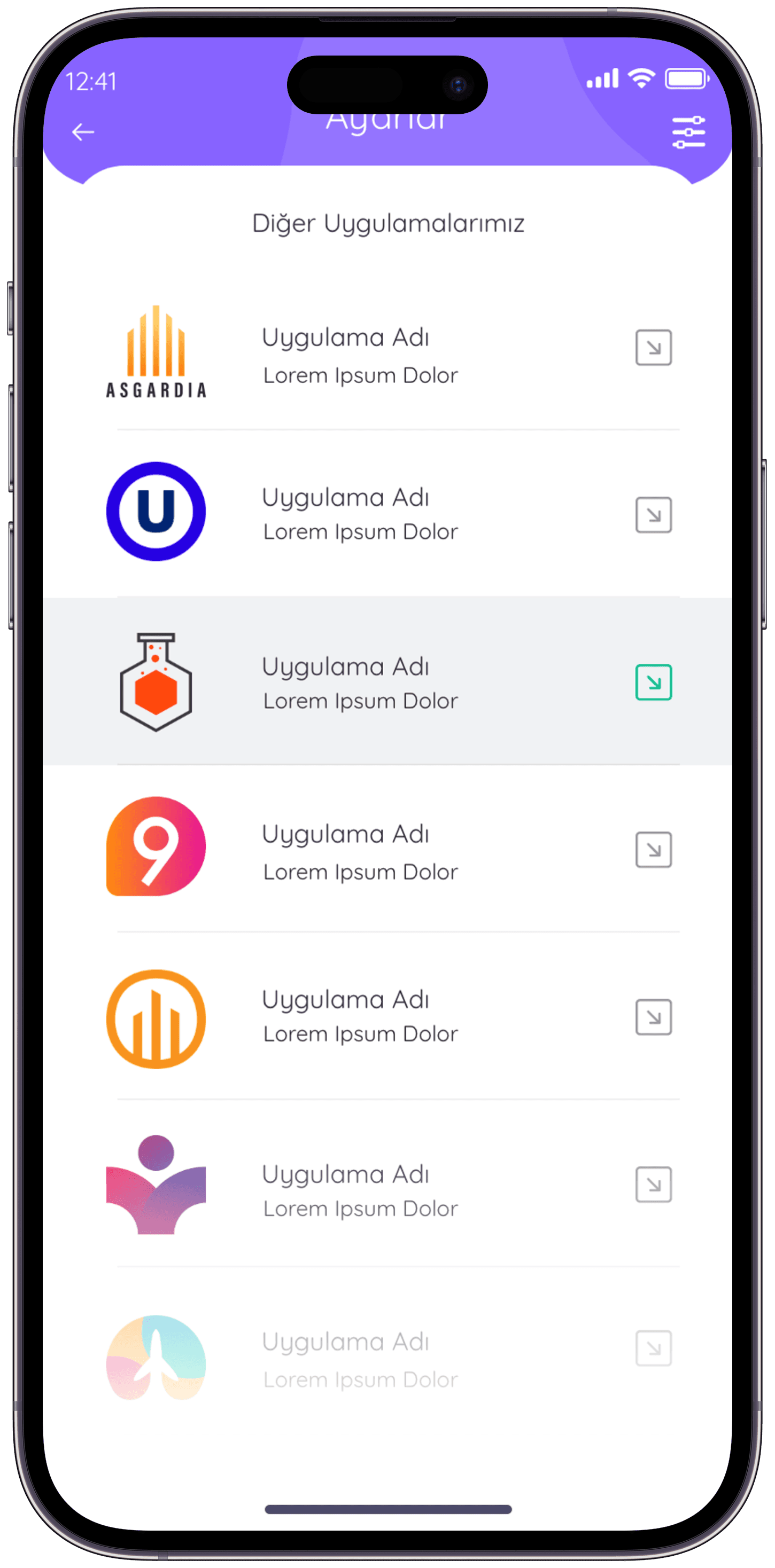 Determinant App — project detail 12, Selçuk Aker
